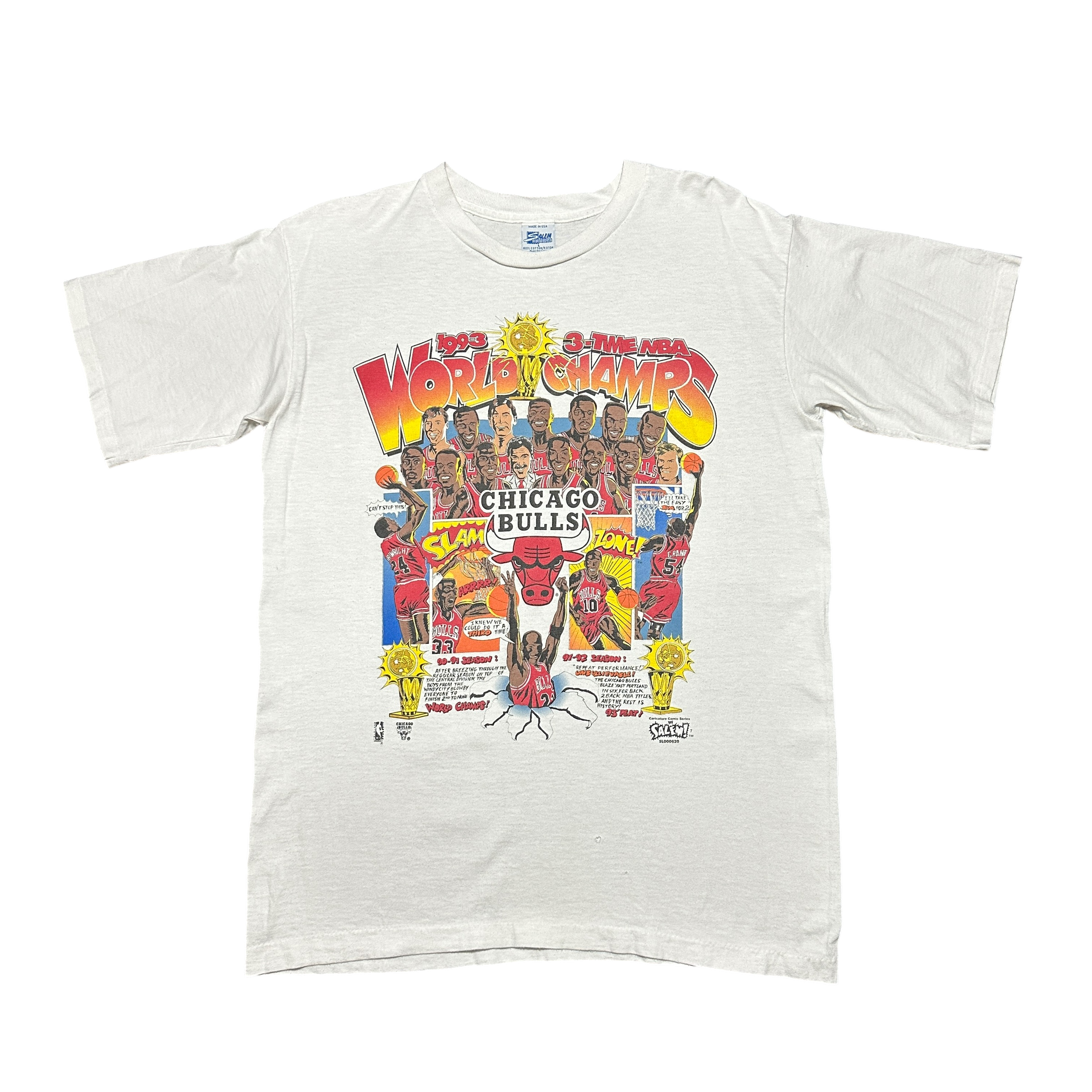 1990s Chicago Bulls Salem Comic