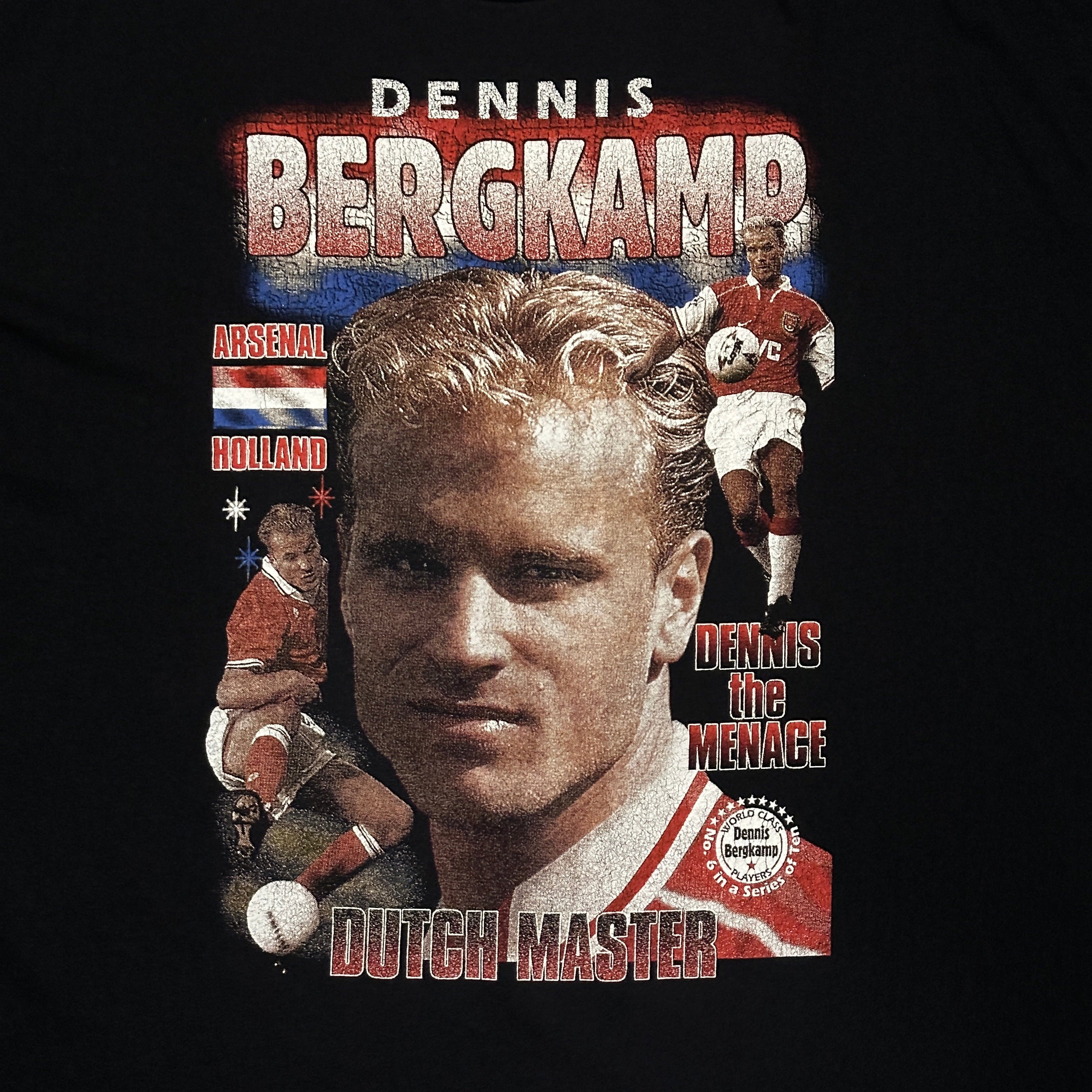 1990s Arsenal Dennis Bergkamp Dutch