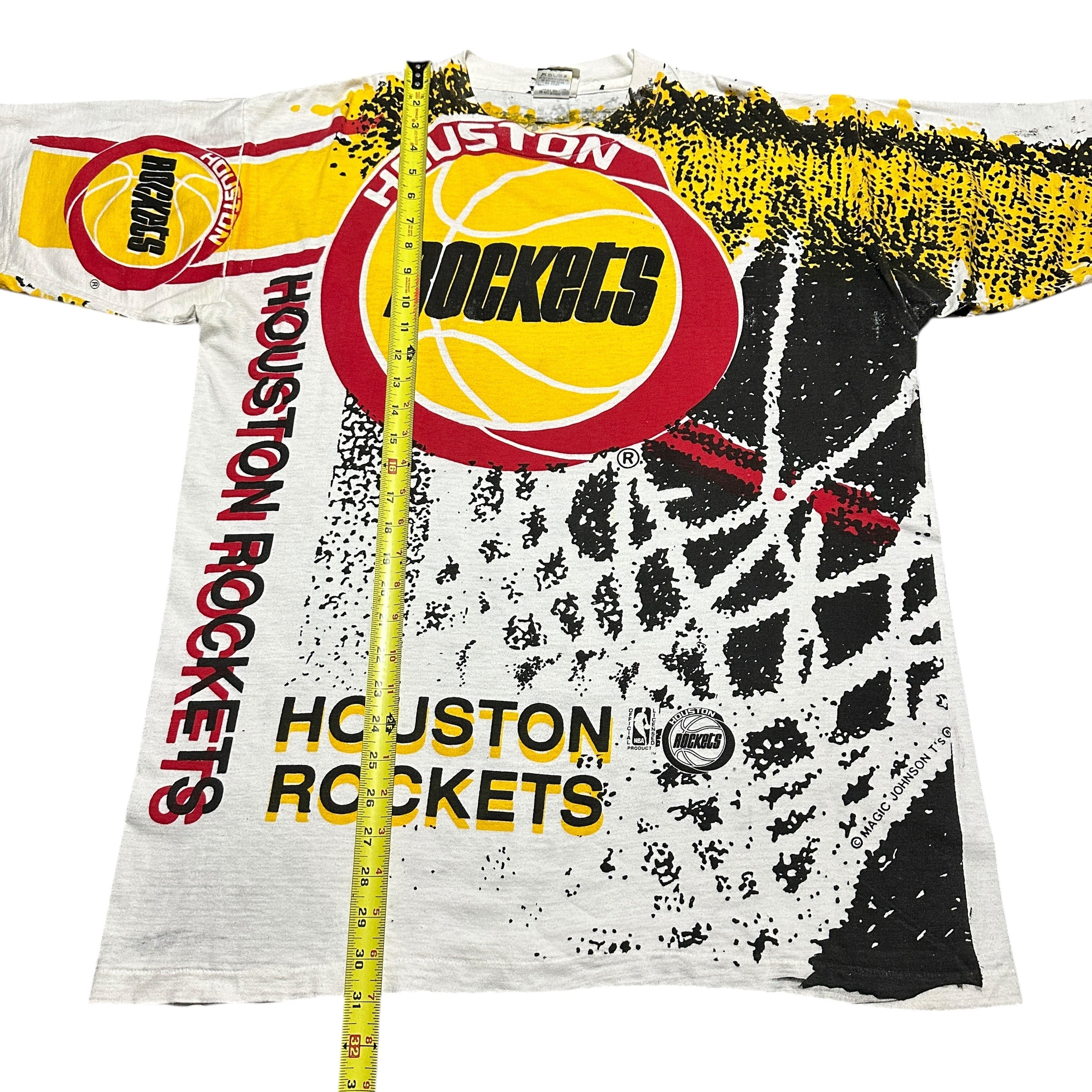 1990s Magic Johnson Houston Rockets NBA AOP