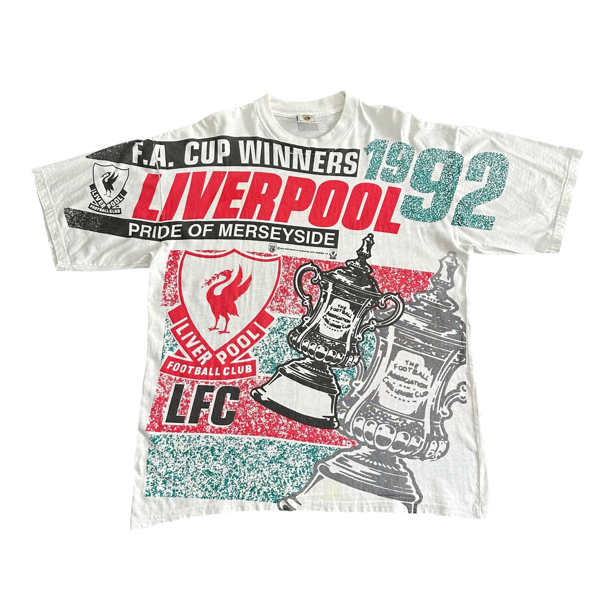 1992 Kick Liverpool FC FA Cup Winners EPL AOP