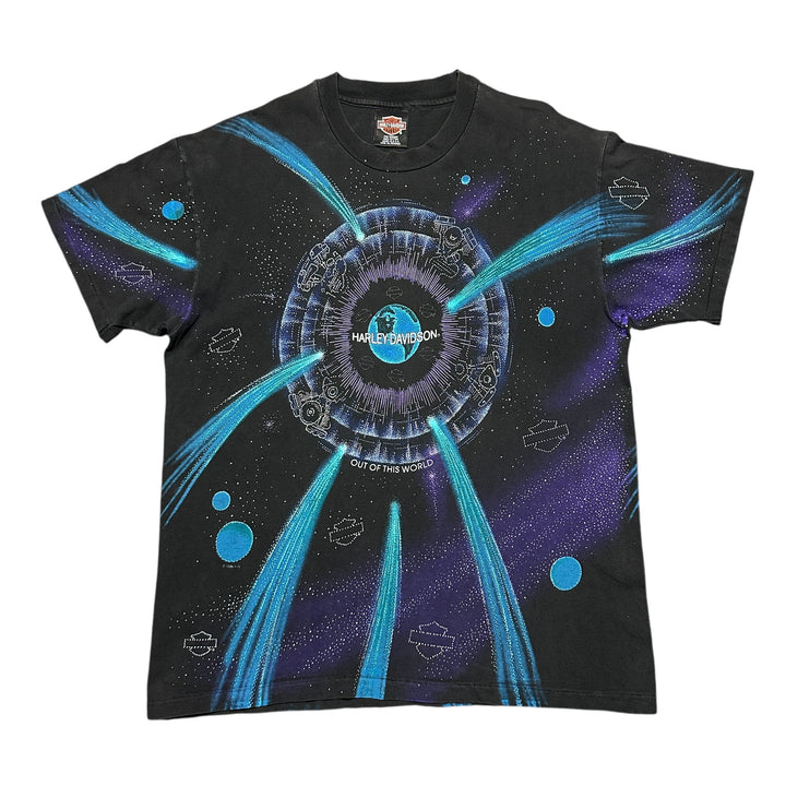 1990s Harley Davidson Galaxy Stars AOP