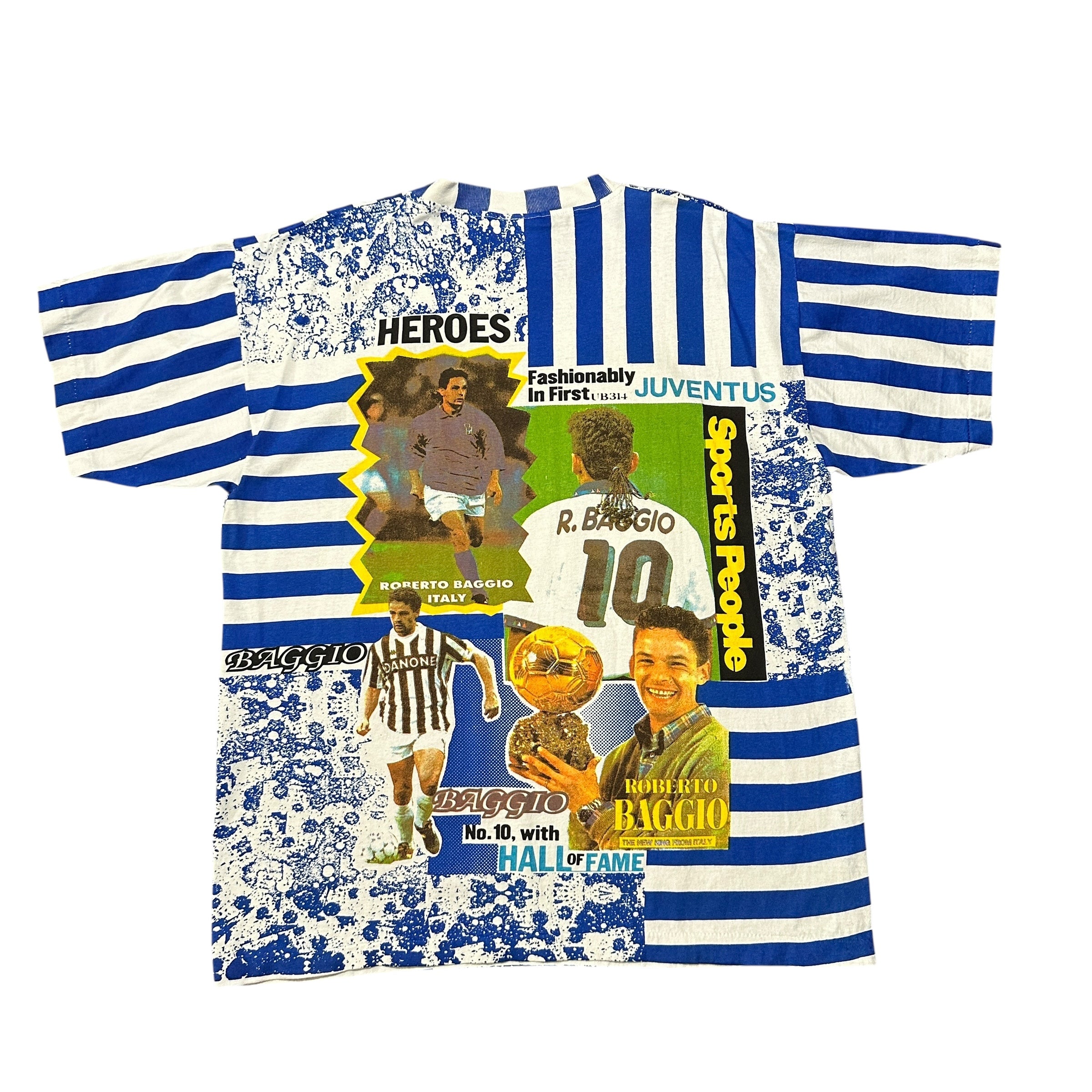 1990s Roberto Baggio Heroes Italy Serie A AOP