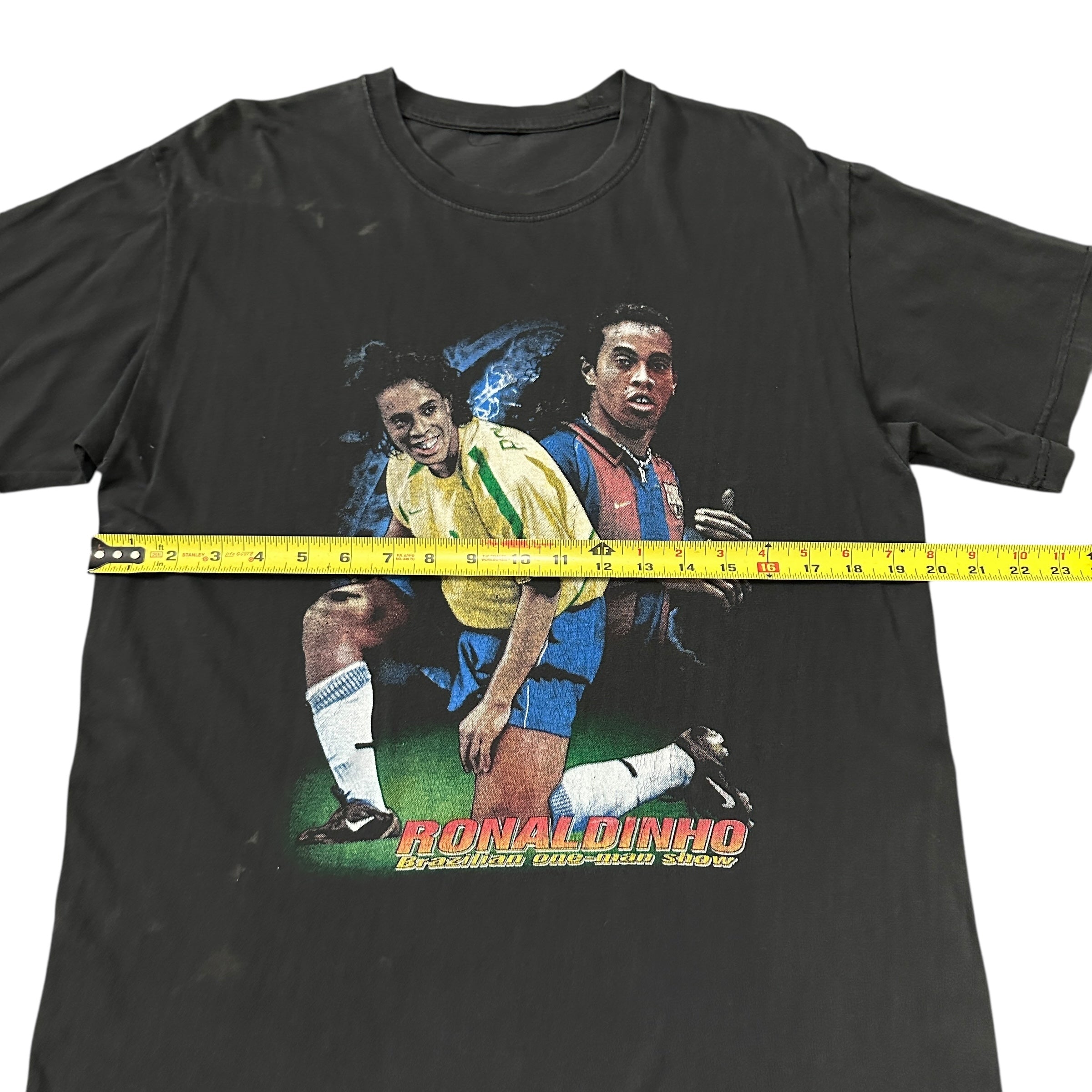 2000s Ronaldinho Brazil FC Barcelona Rap Tee
