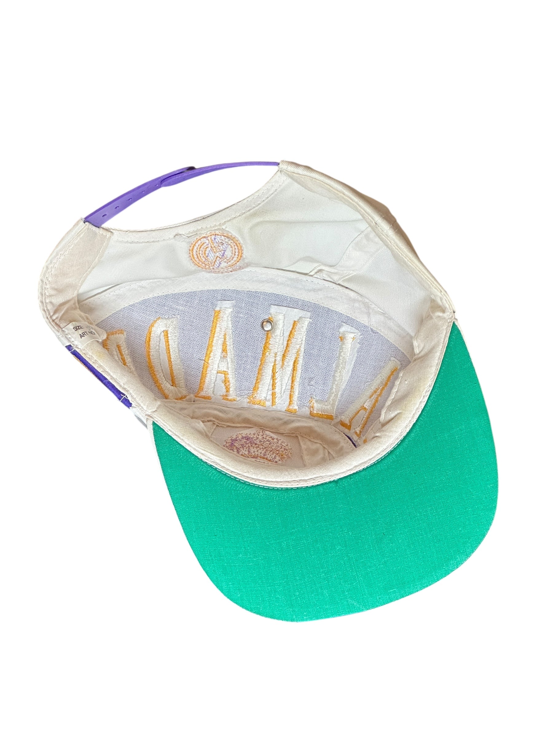 1990s Real Madrid Wrap Around Hat w/ Back Logo
