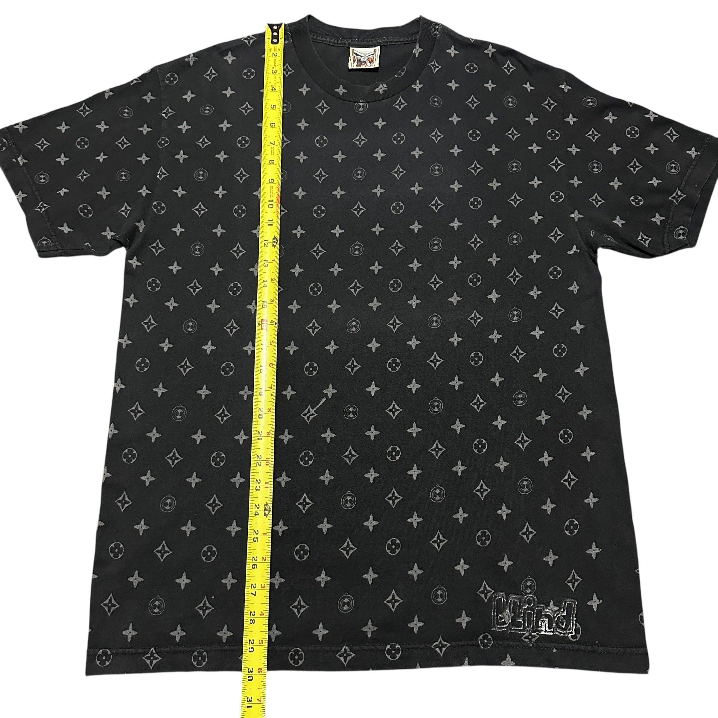 1990s Blind Skateboard LV Style Monogram AOP