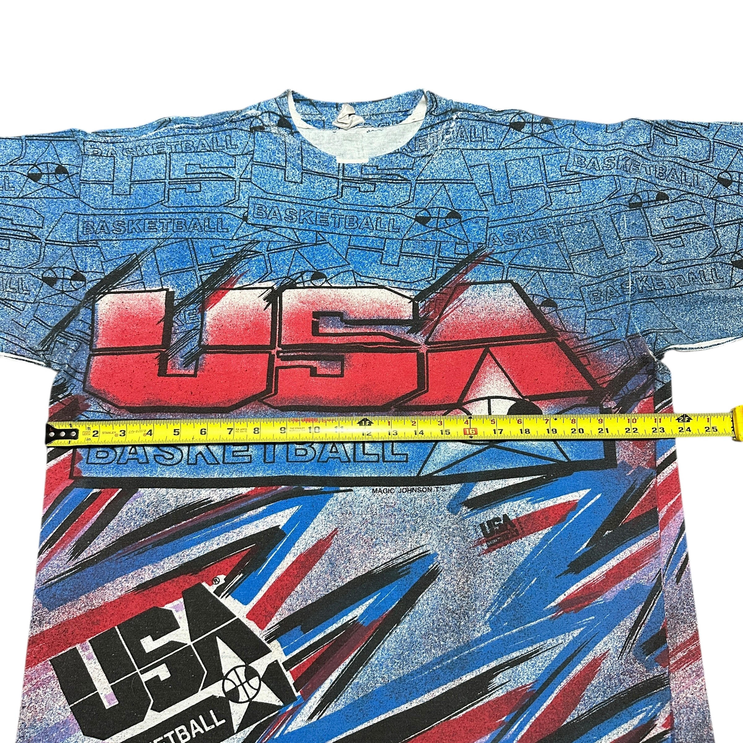 1992 Magic Johnson USA Dream Team Olympics AOP