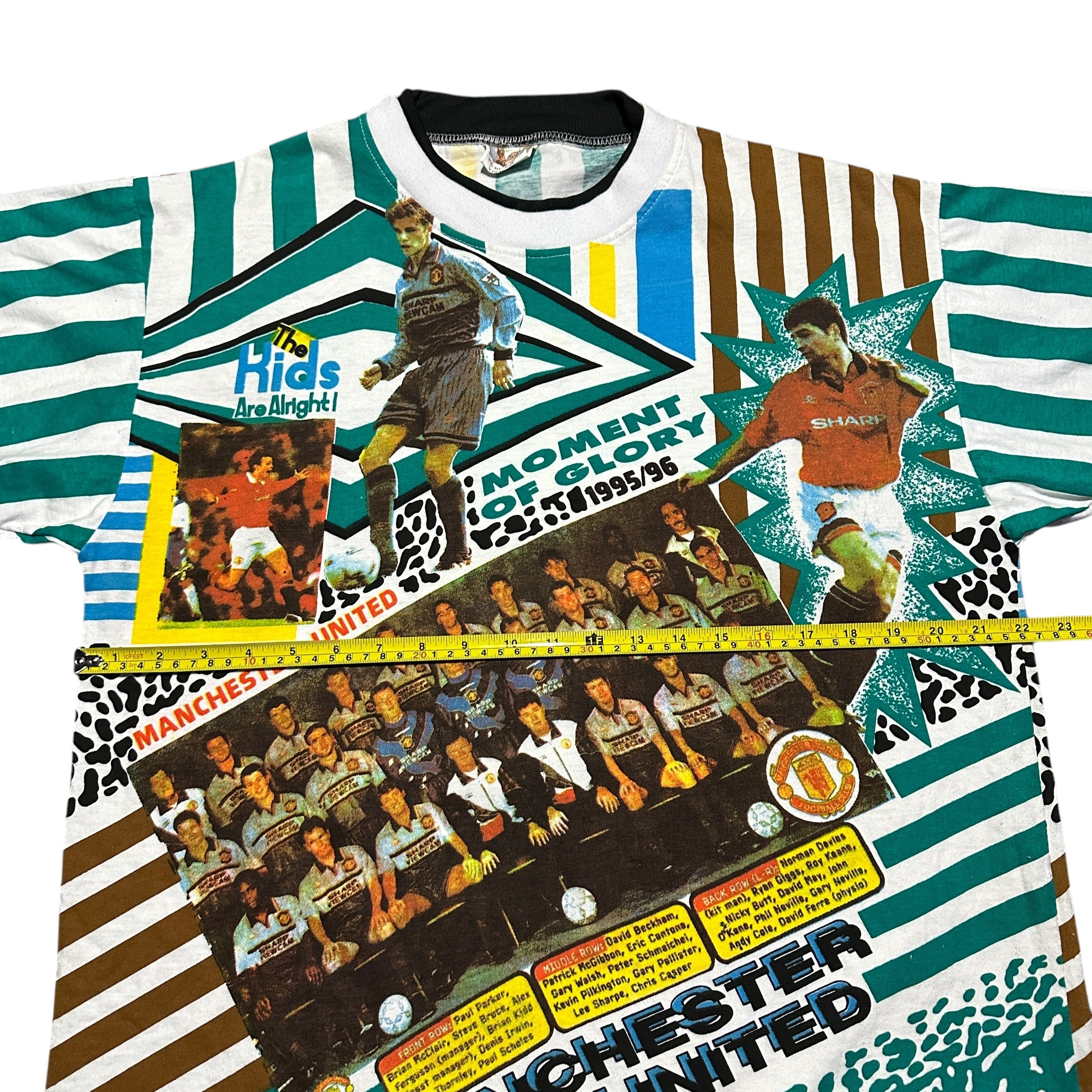 1996 Manchester United Team Picture Magazine Cover AOP