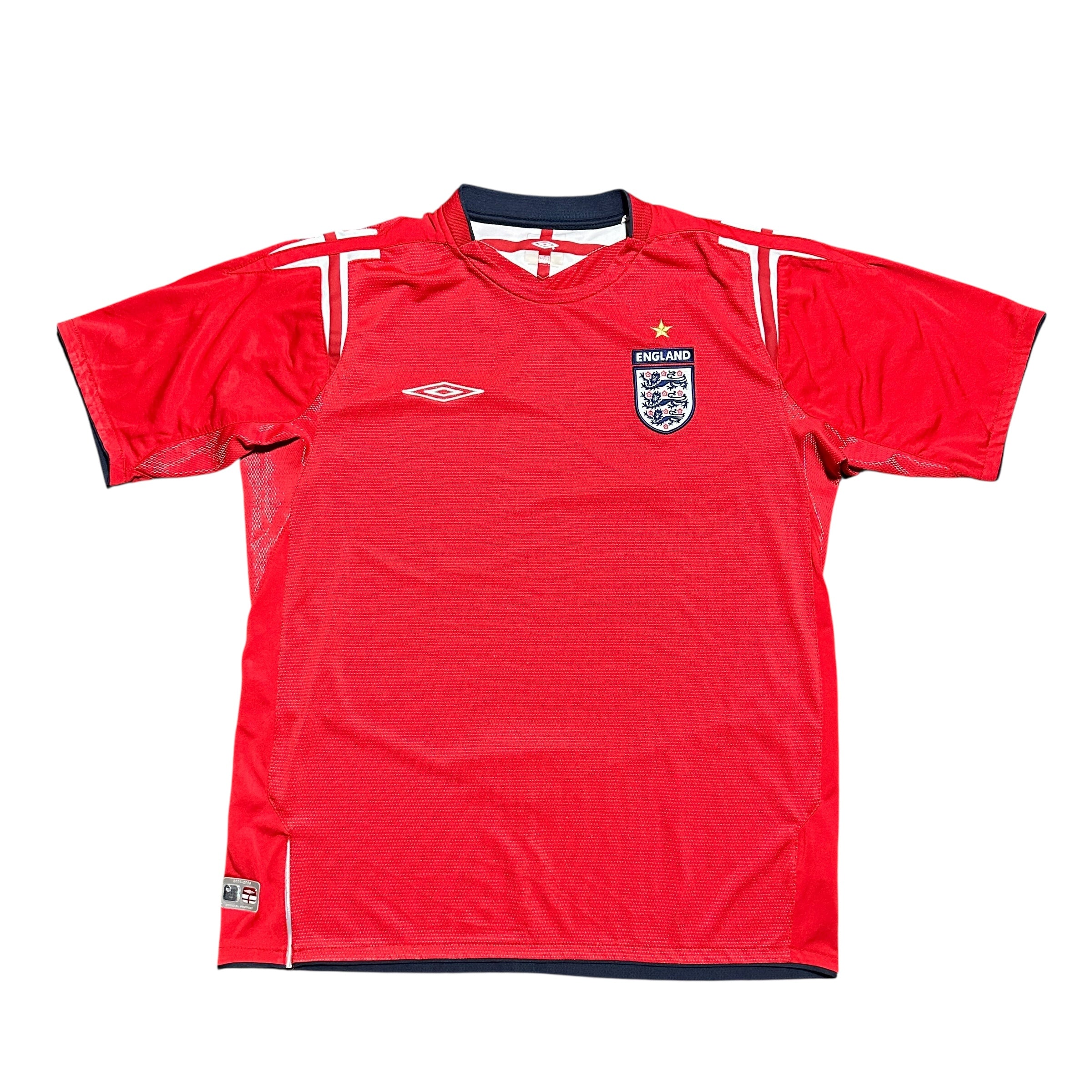 2004 England Umbro 3 Lions Away Jersey