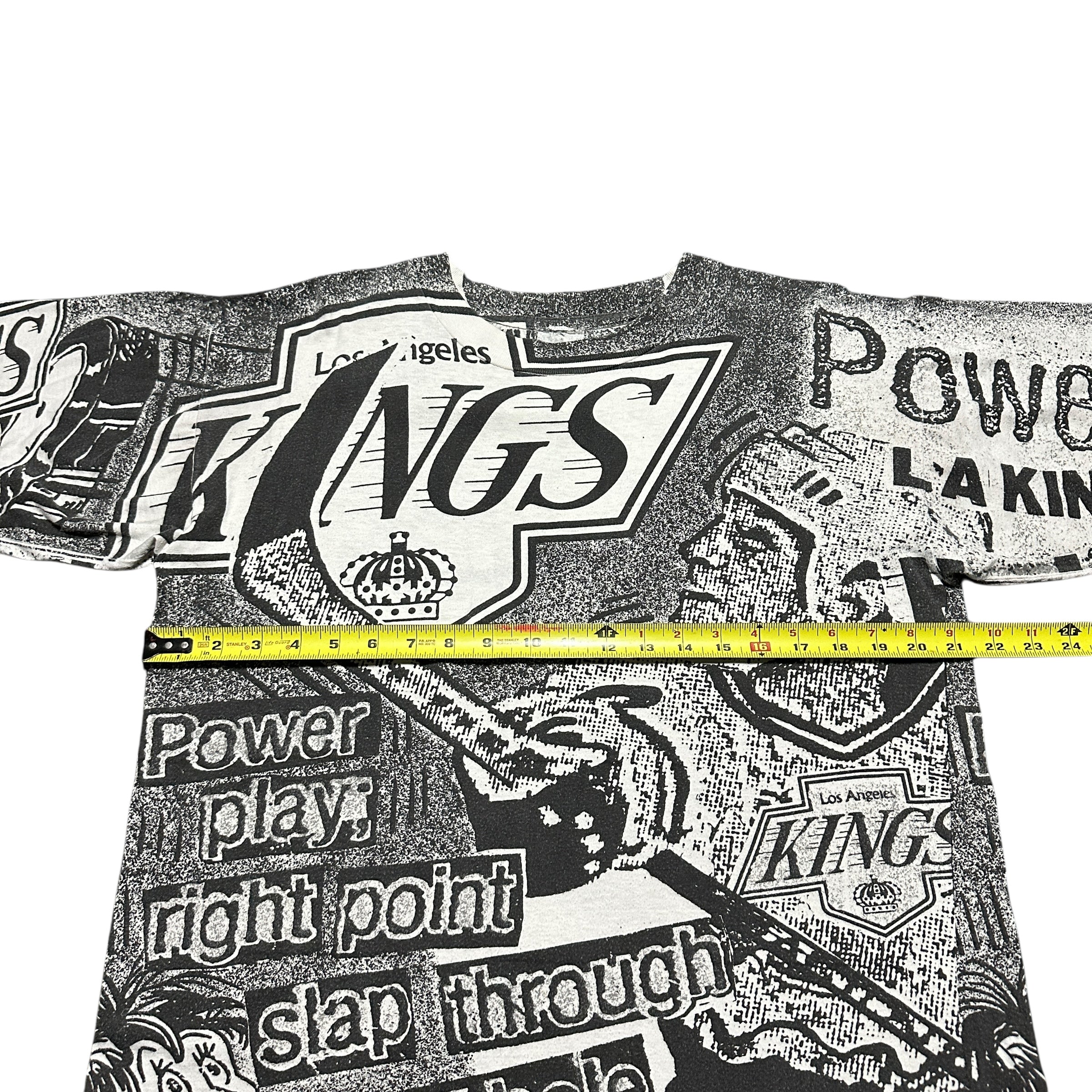 1991 Magic Johnson Los Angeles LA Kings NHL AOP