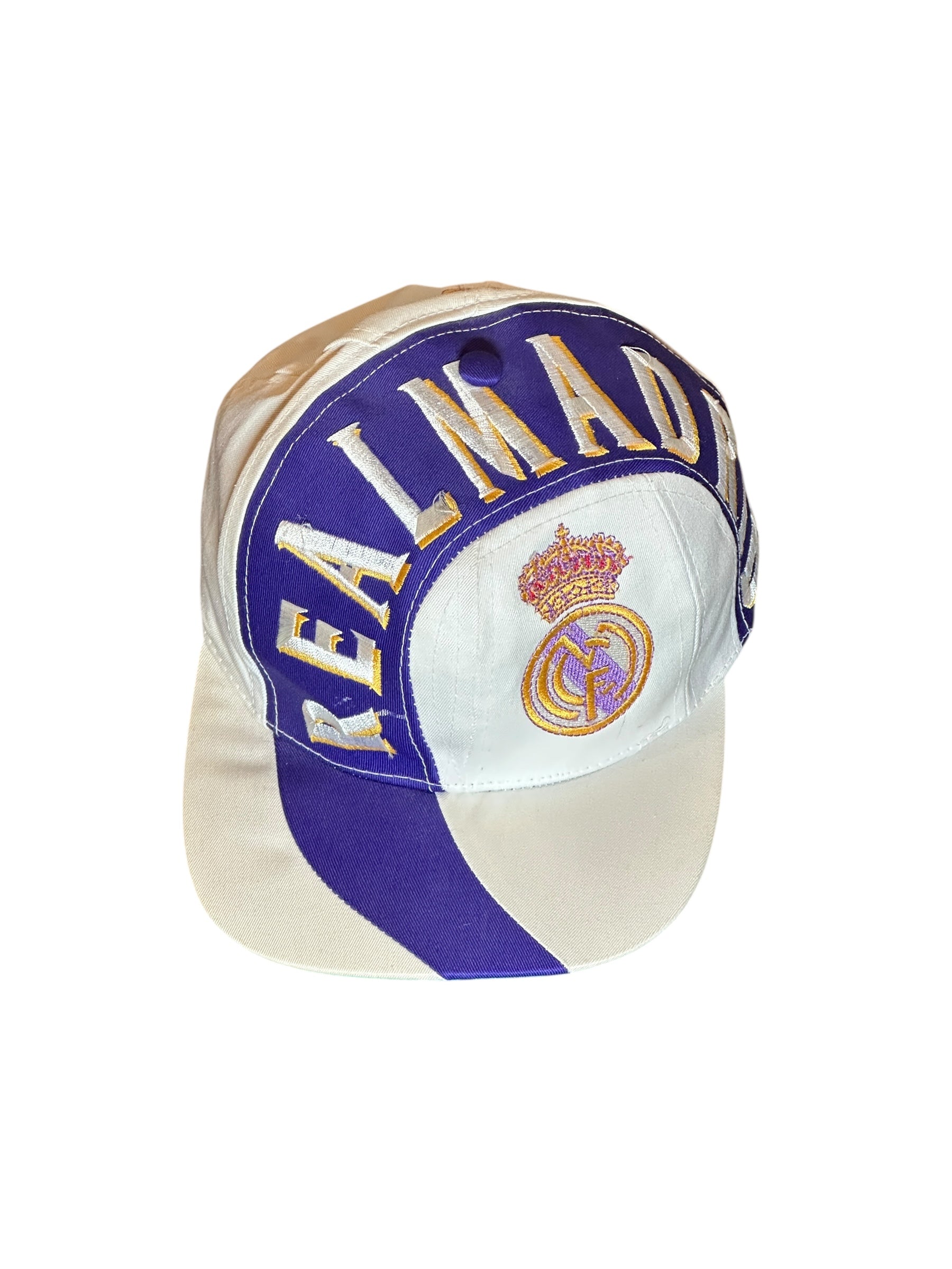 1990s Real Madrid Wrap Around Hat w/ Back Logo