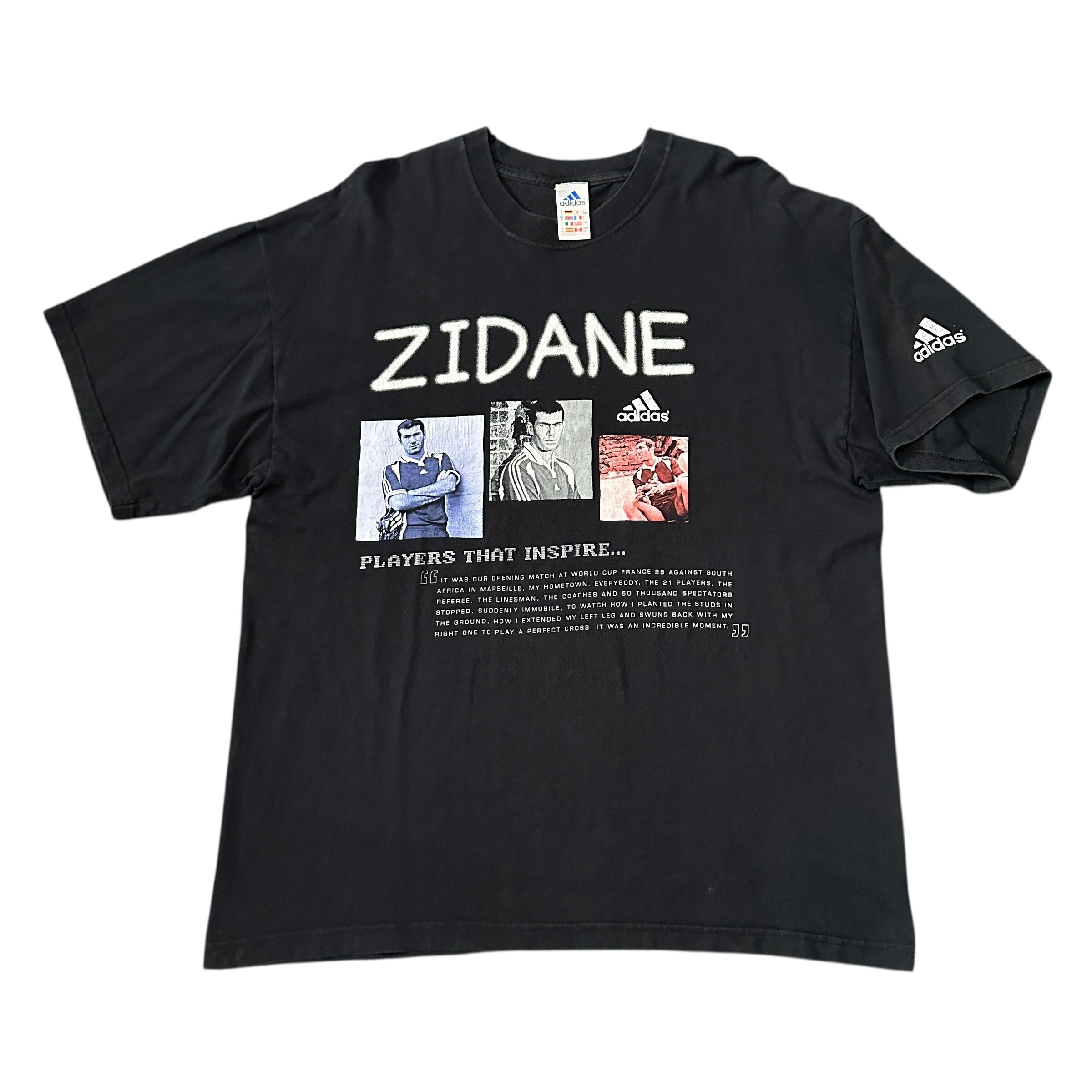 1990s Zidedine Zidane Adidas Real Madrid Promo