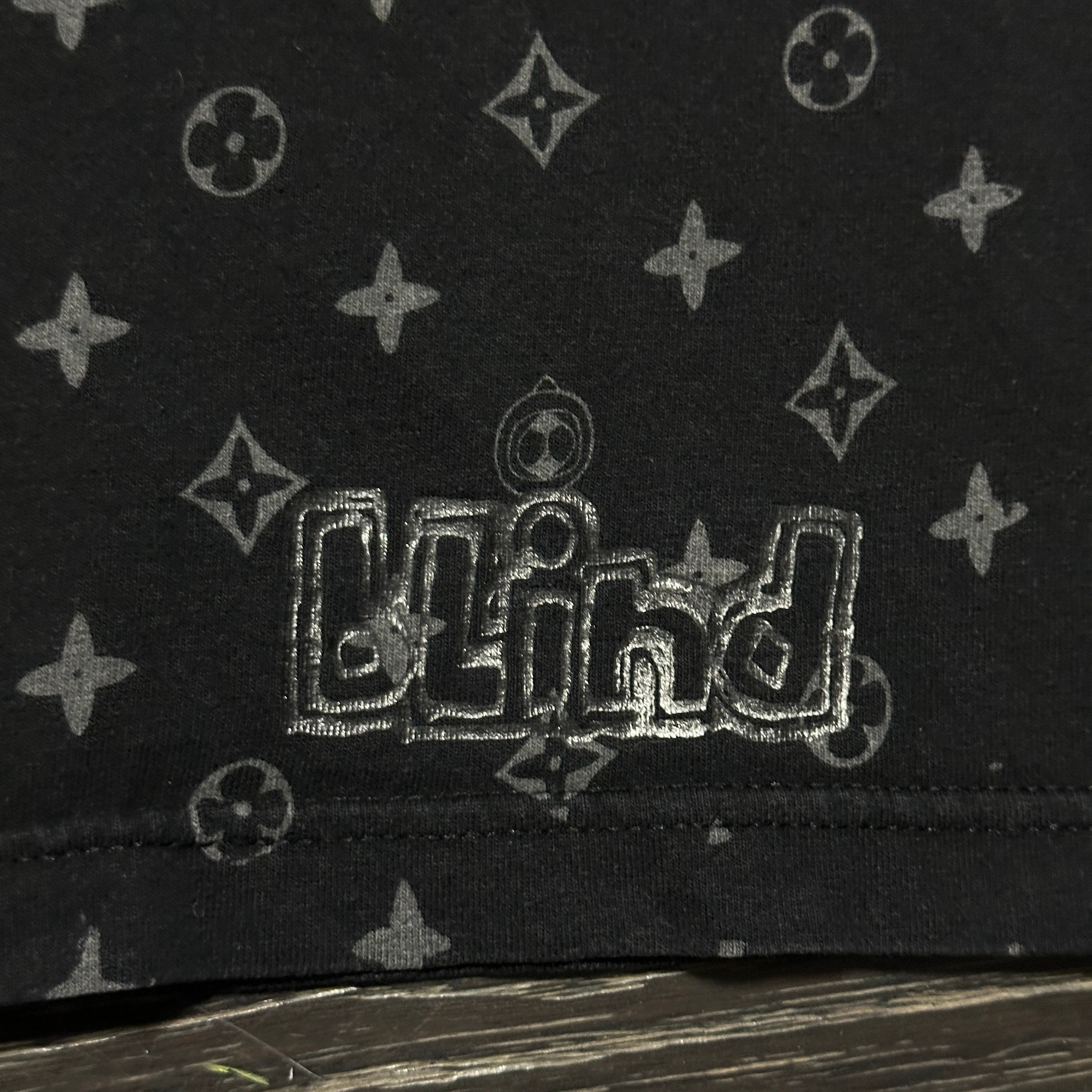 1990s Blind Skateboard LV Style Monogram AOP