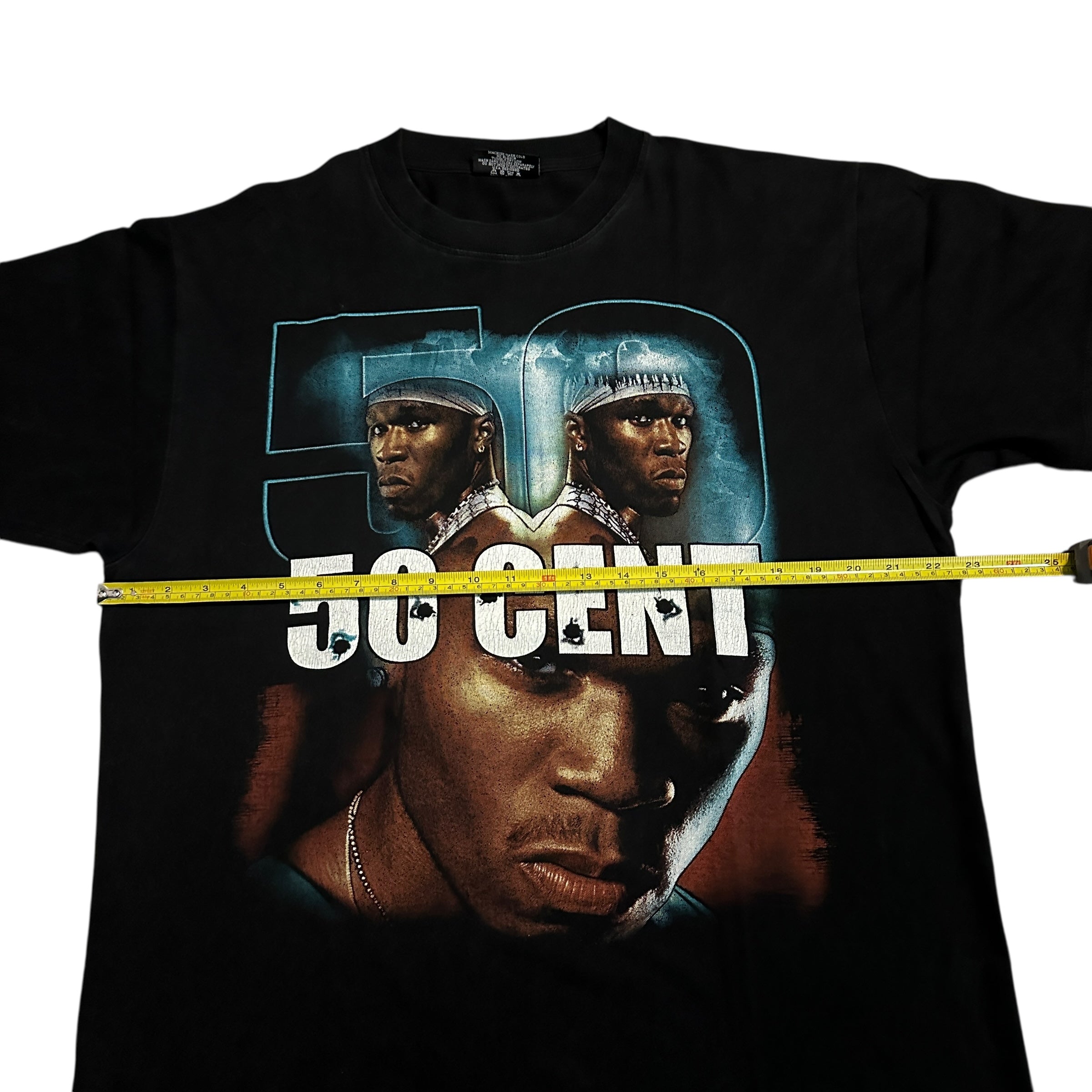 2000s 50 Cent Thai Style Rap Tee