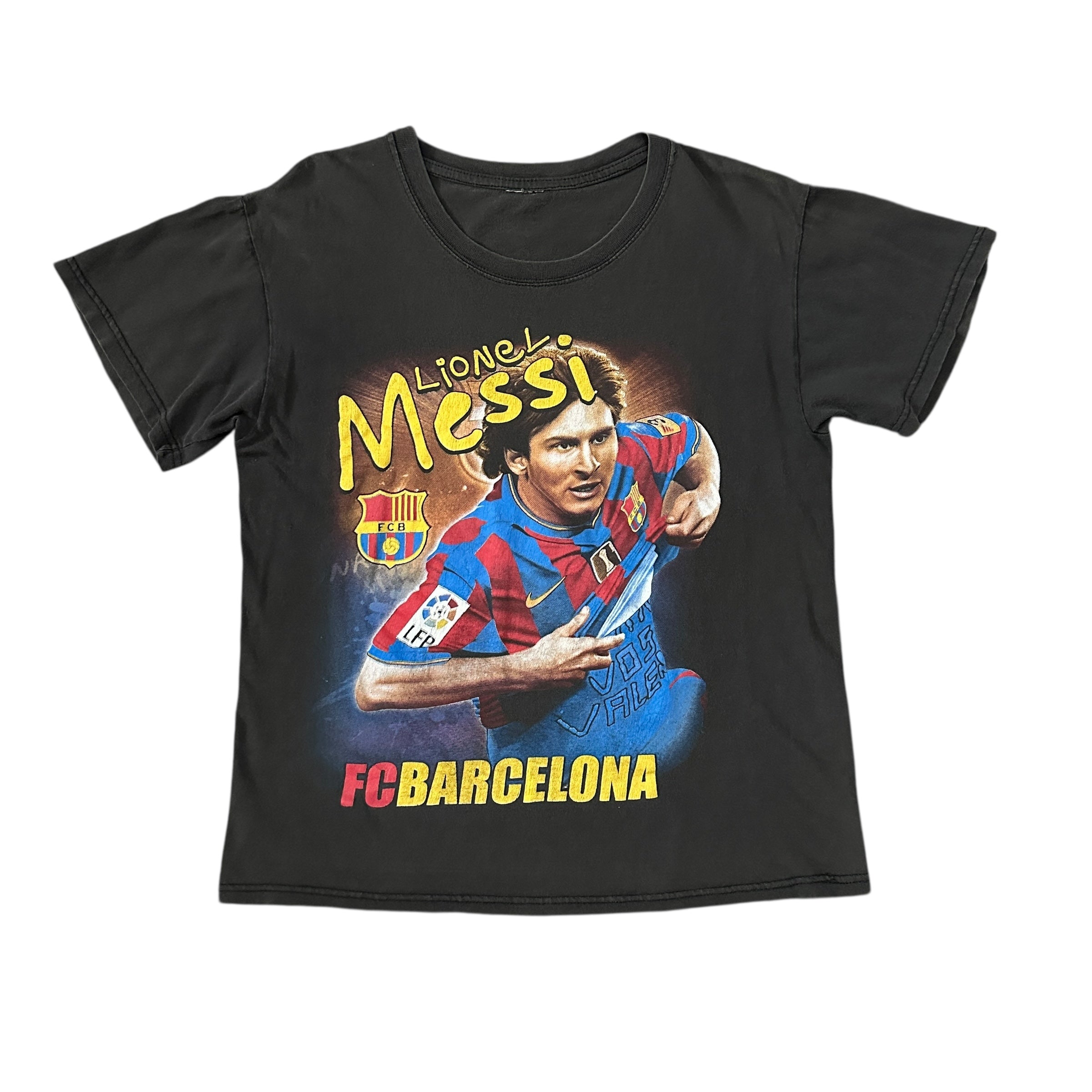2000s Lionel Messi FC Barcelona La Liga Rap Tee