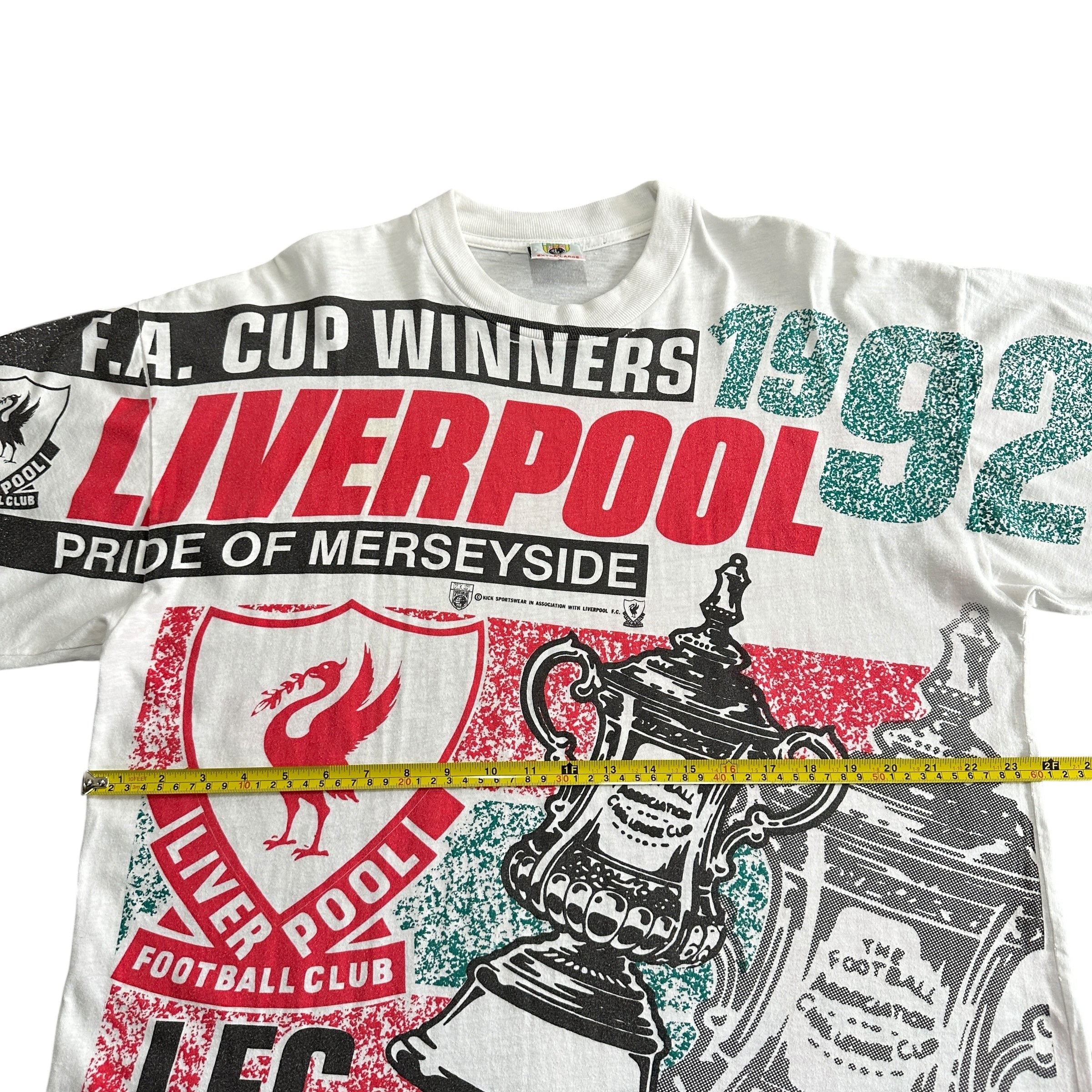 1992 Kick Liverpool FC FA Cup Winners EPL AOP