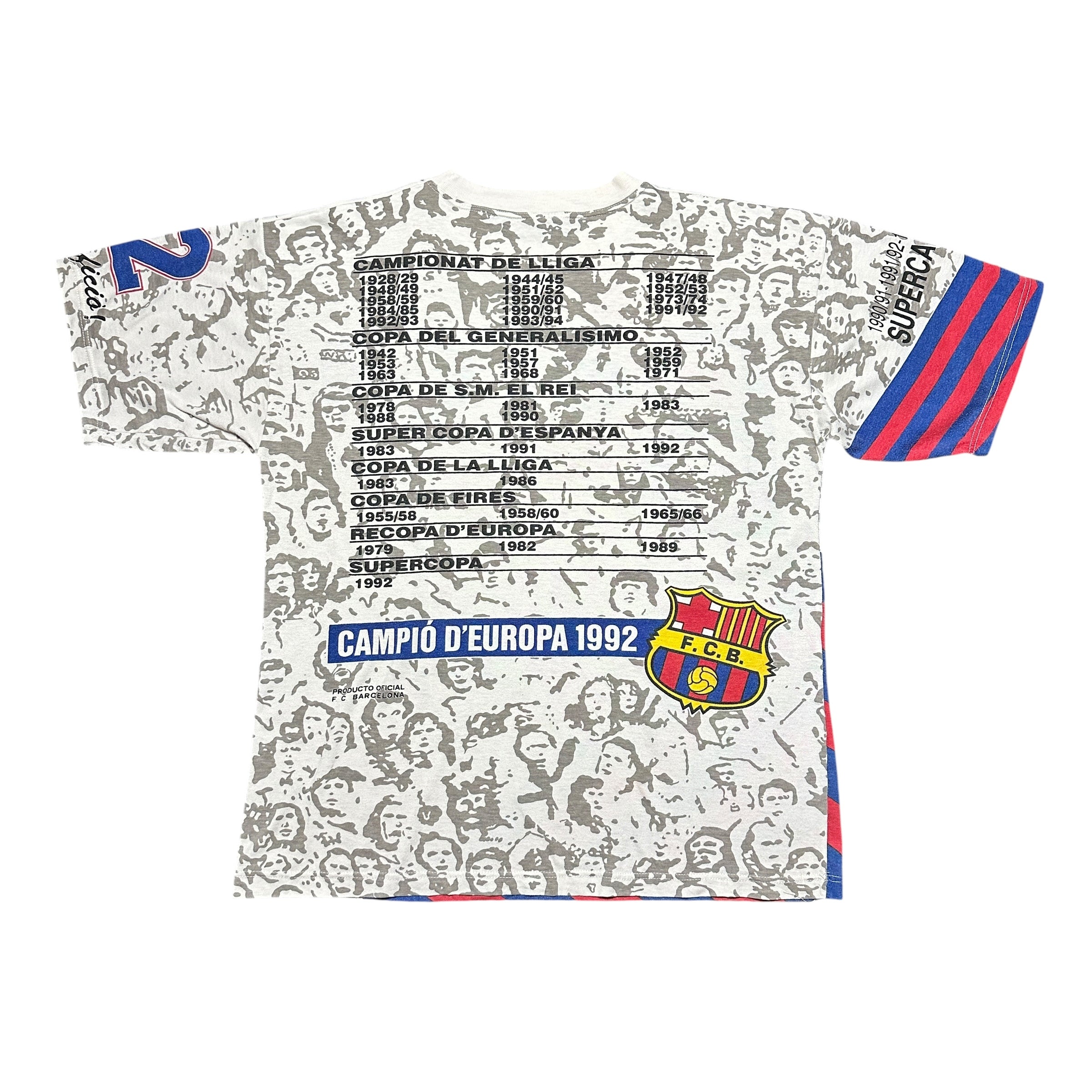 1992 FC Barcelona Champions La Liga AOP
