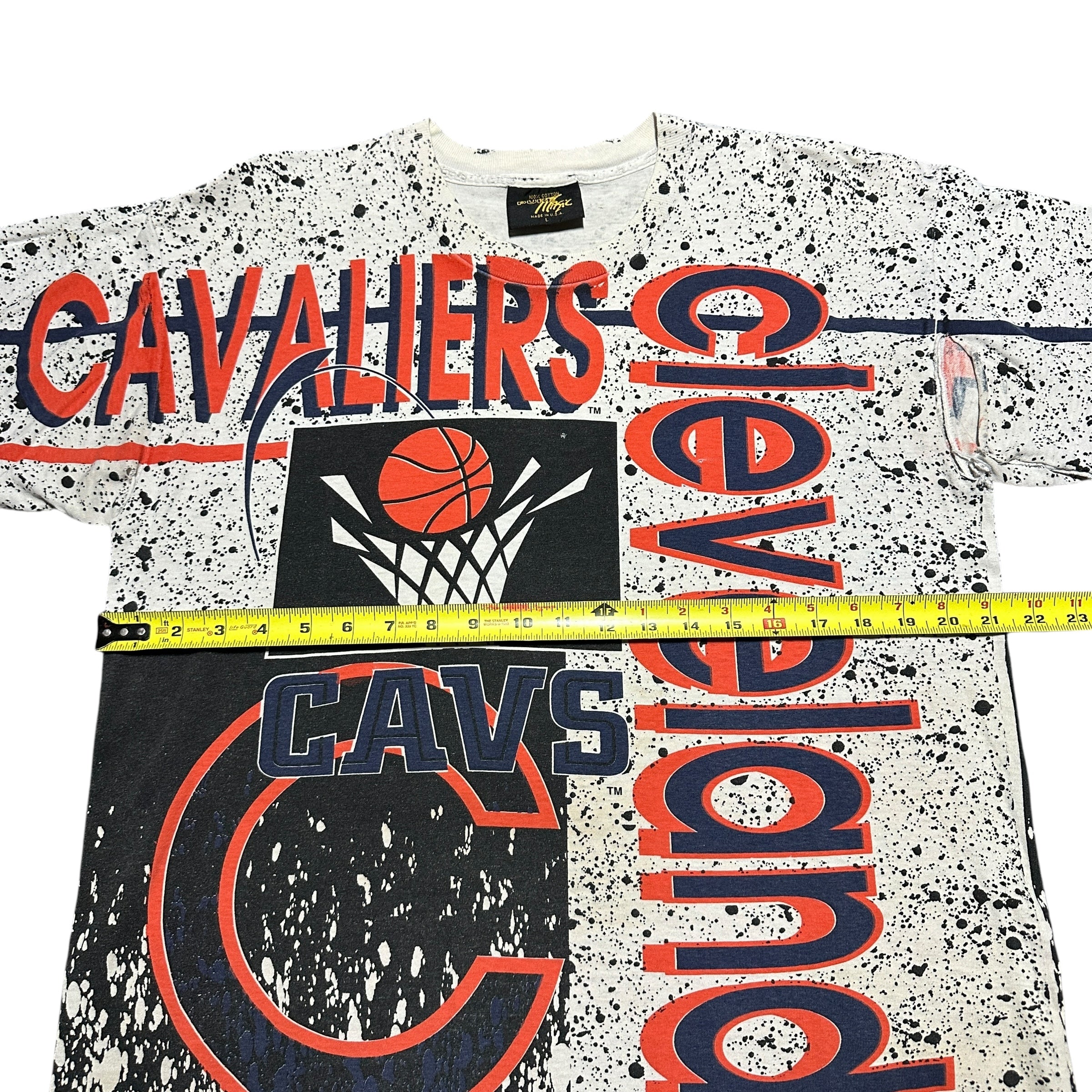 1990s Cleveland Cavaliers Big C NBA AOP