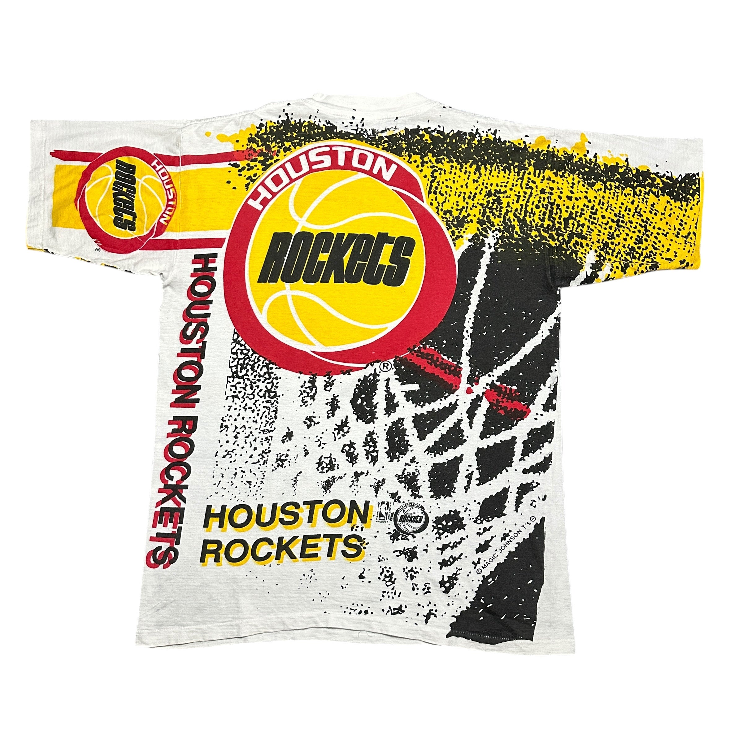 1990s Magic Johnson Houston Rockets NBA AOP