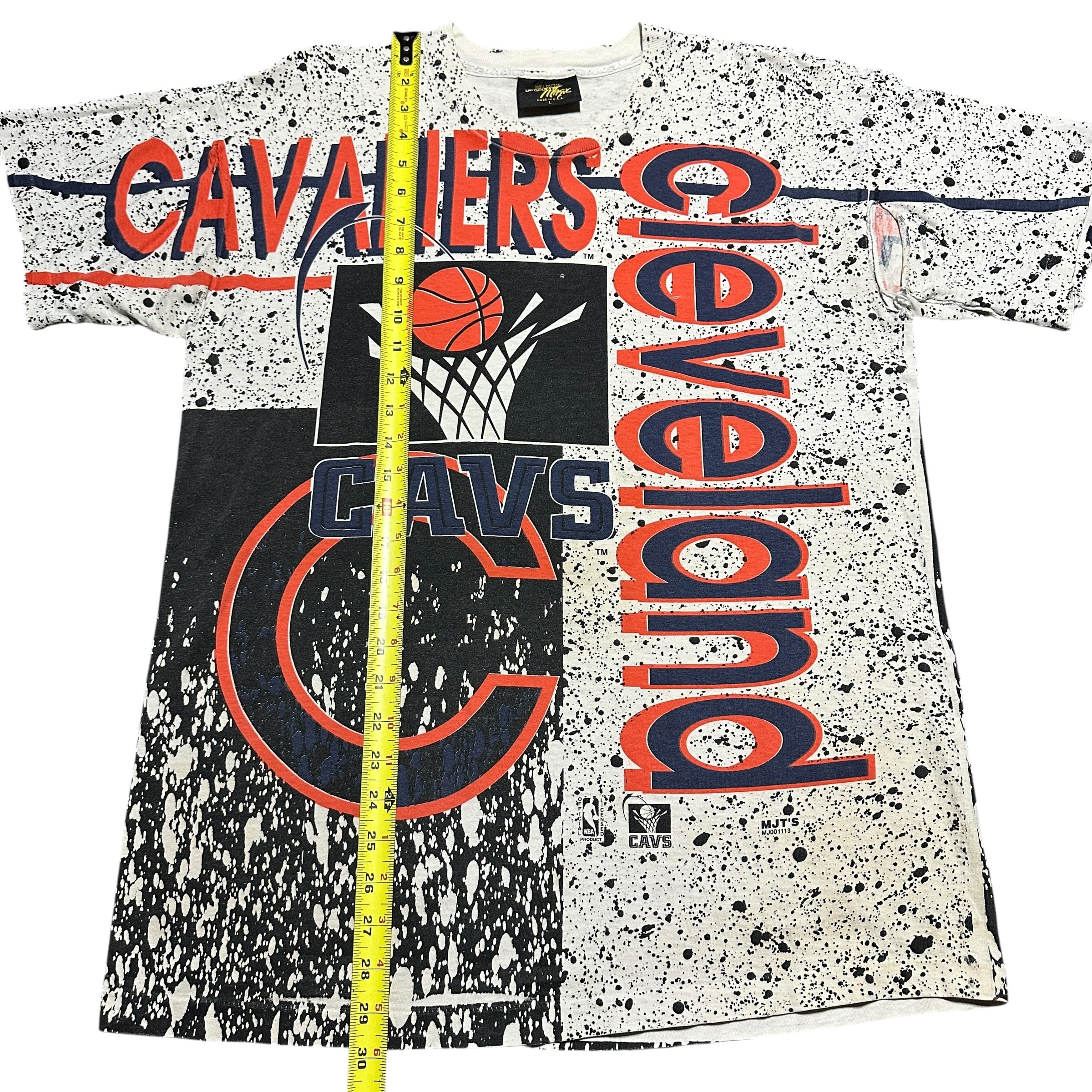 1990s Cleveland Cavaliers Big C NBA AOP