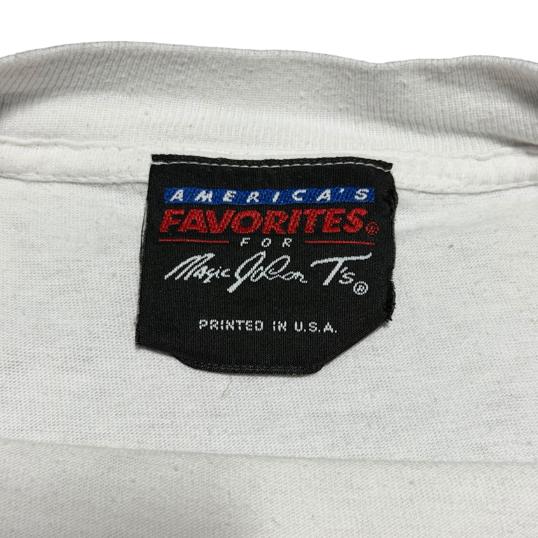 1990s Magic Johnson Sacramento Kings NBA Big Logo