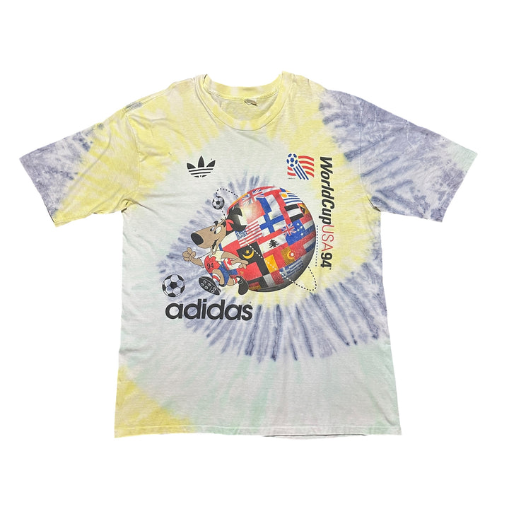 1994 World Cup Striker Adidas Globe Tye Die AOP
