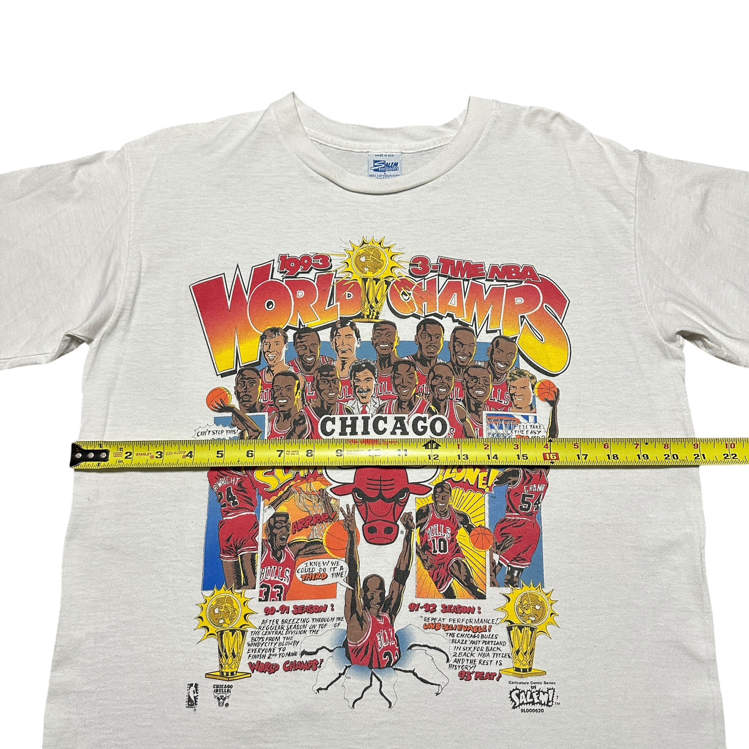 1990s Chicago Bulls Salem Comic