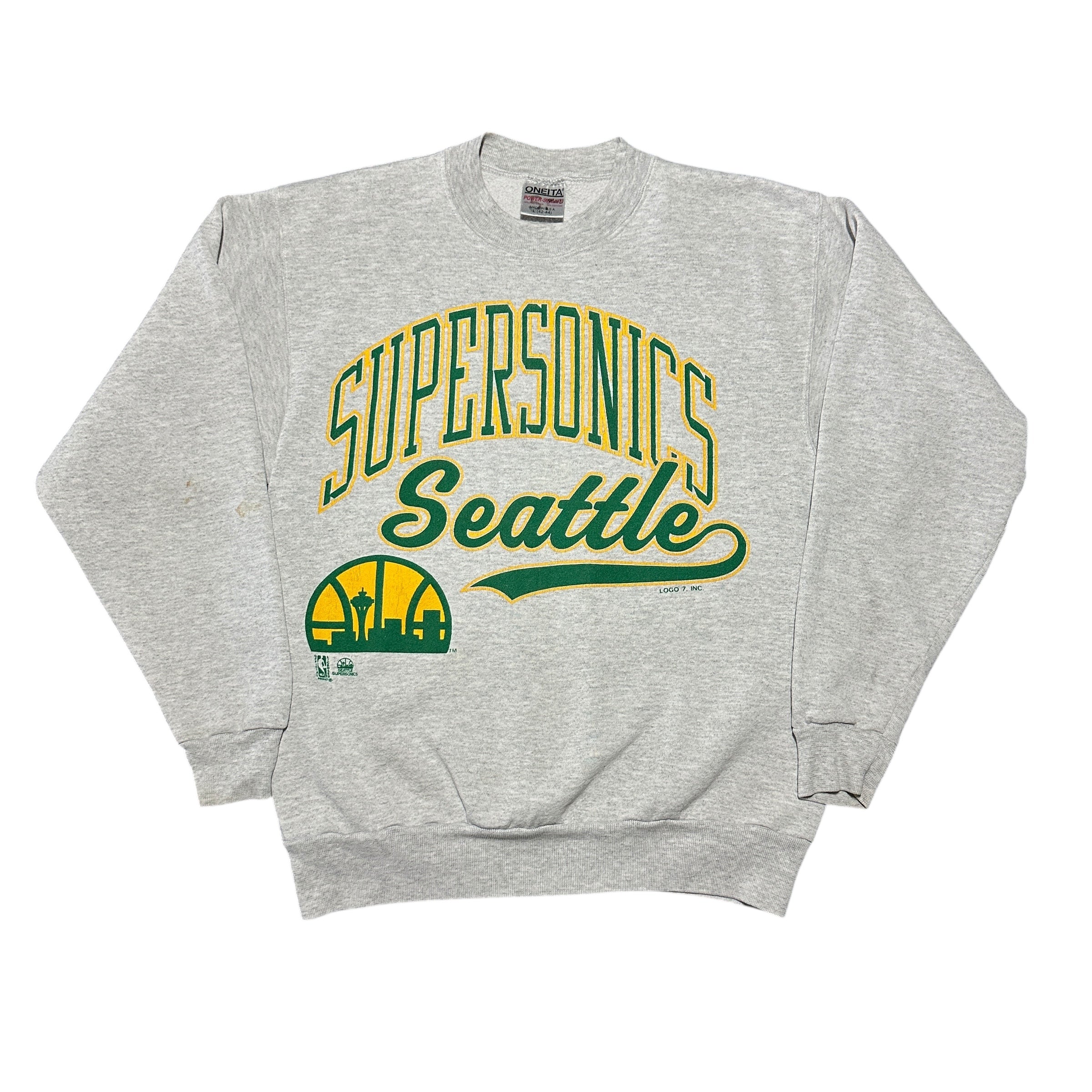 1990s Seattle SuperSonics NBA Crewneck