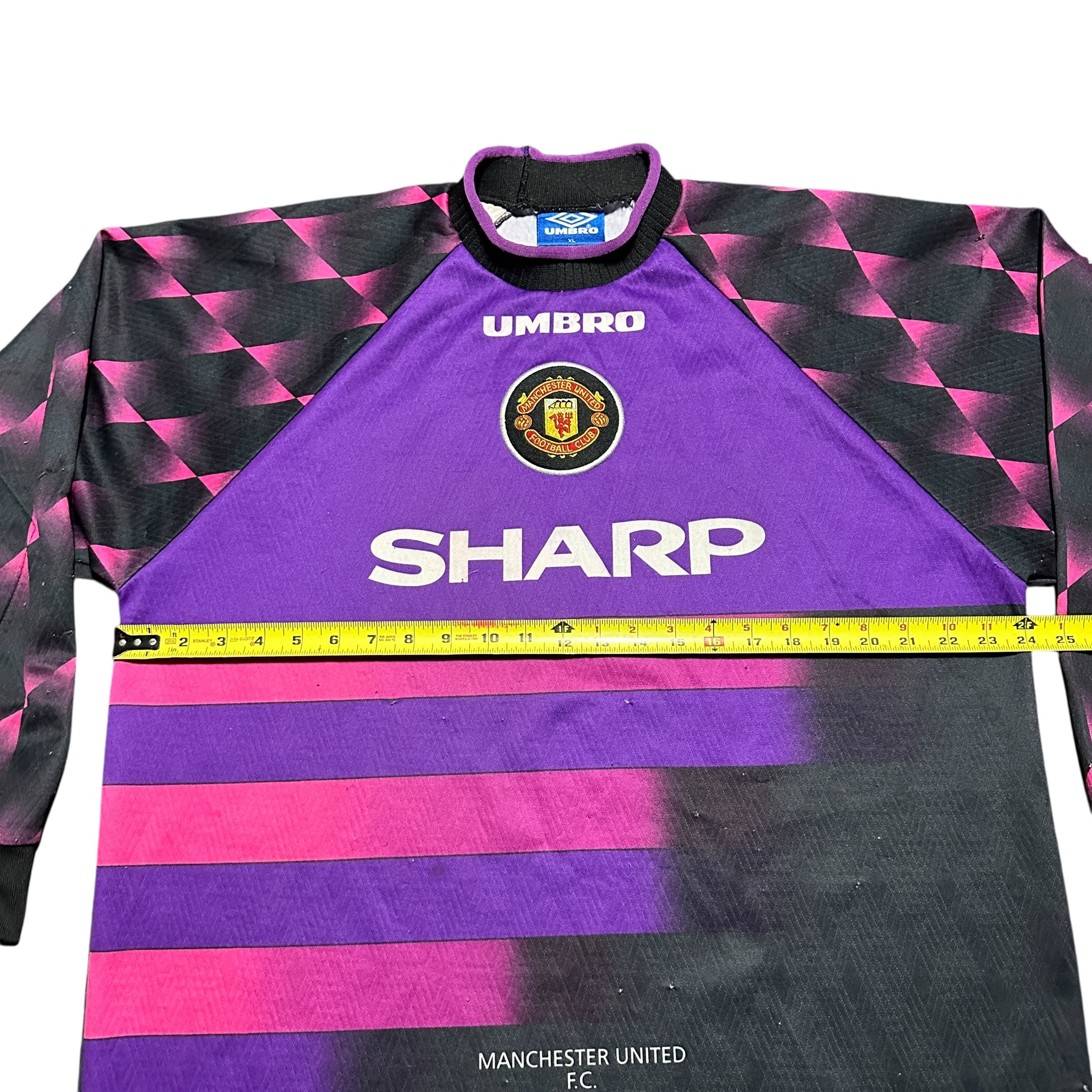 1996 Manchester United Goalkeeper Jersey Umbro EPL