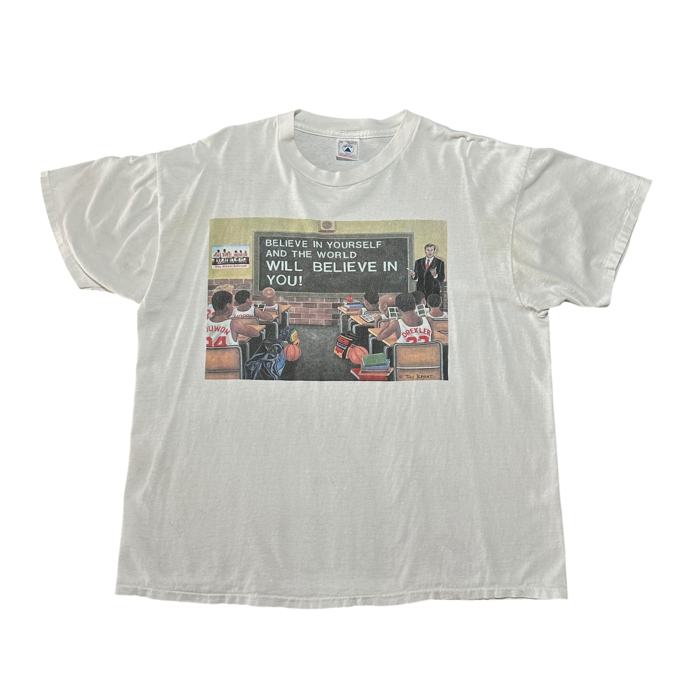 1990s NBA Art Houston Rockets