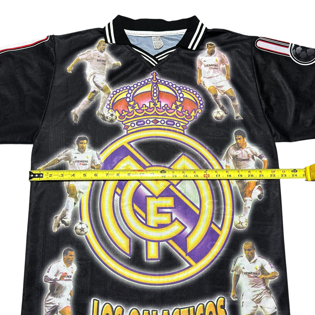 2003 Real Madrid Los Galacticos Beckham Zidane Figo Ronaldo Jersey