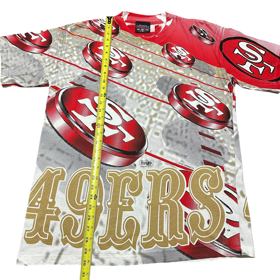 1990s Magic Johnson San Francisco SF 49ers NFL AOP