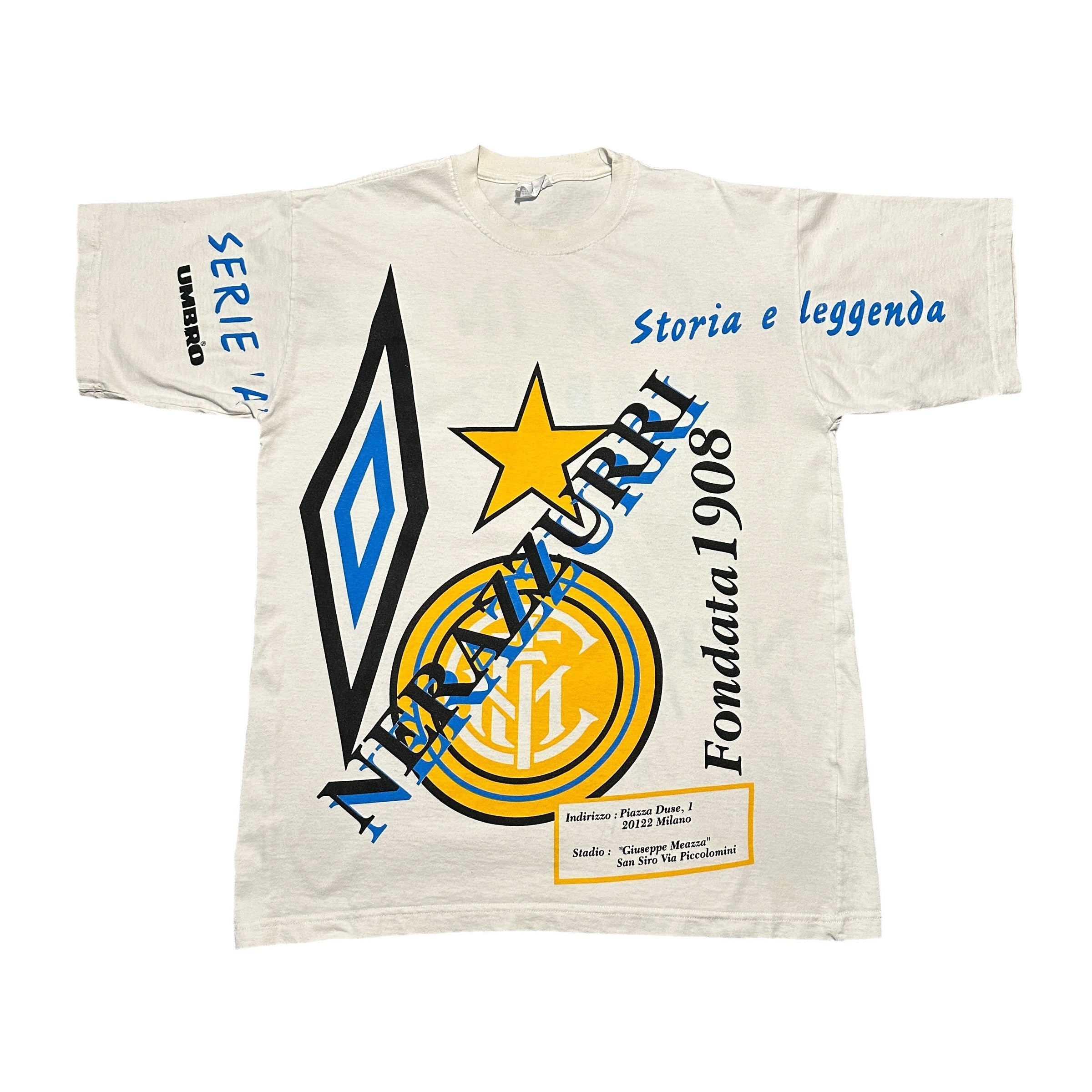 1990s Inter Milan Umbro Serie A AOP