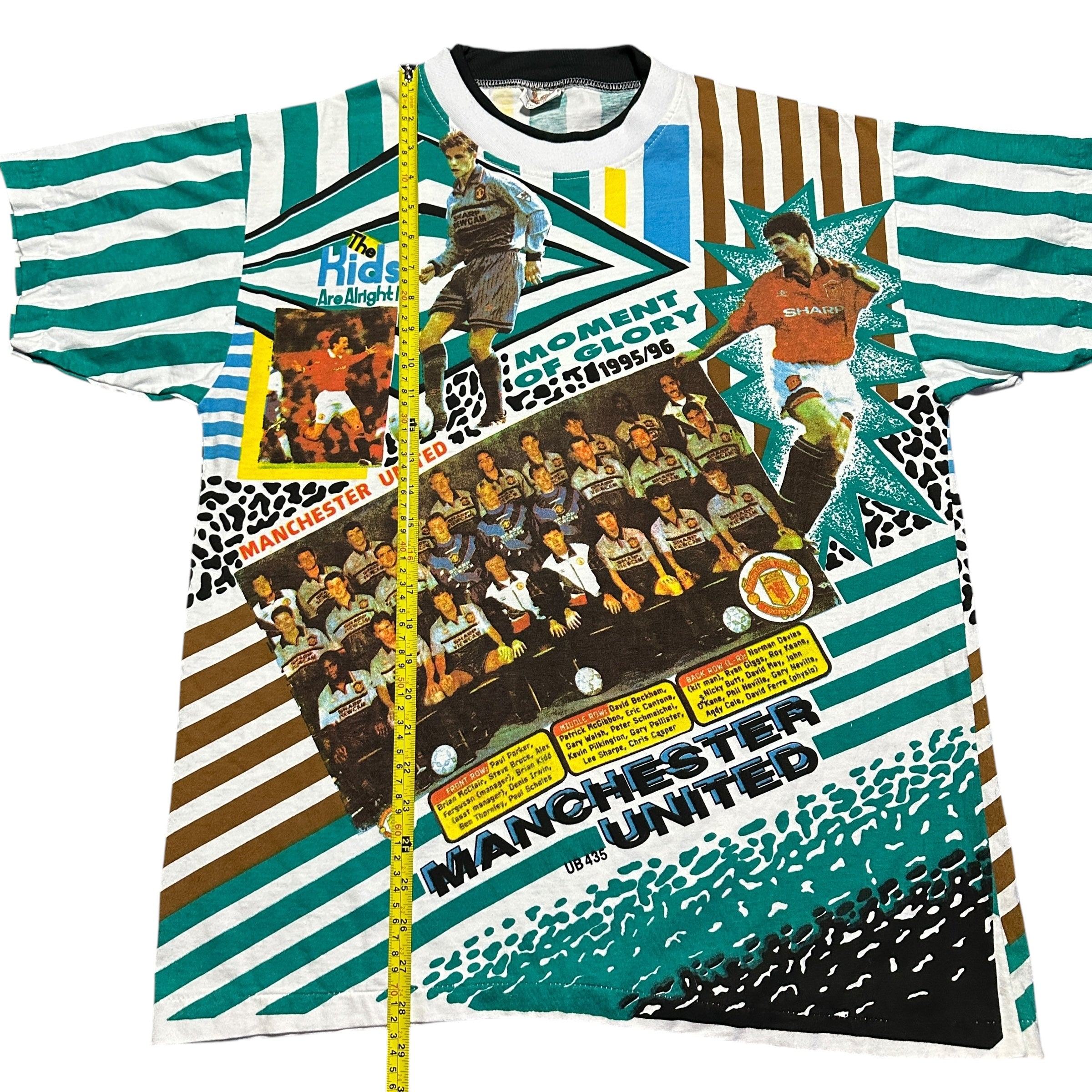 1996 Manchester United Team Picture Magazine Cover AOP