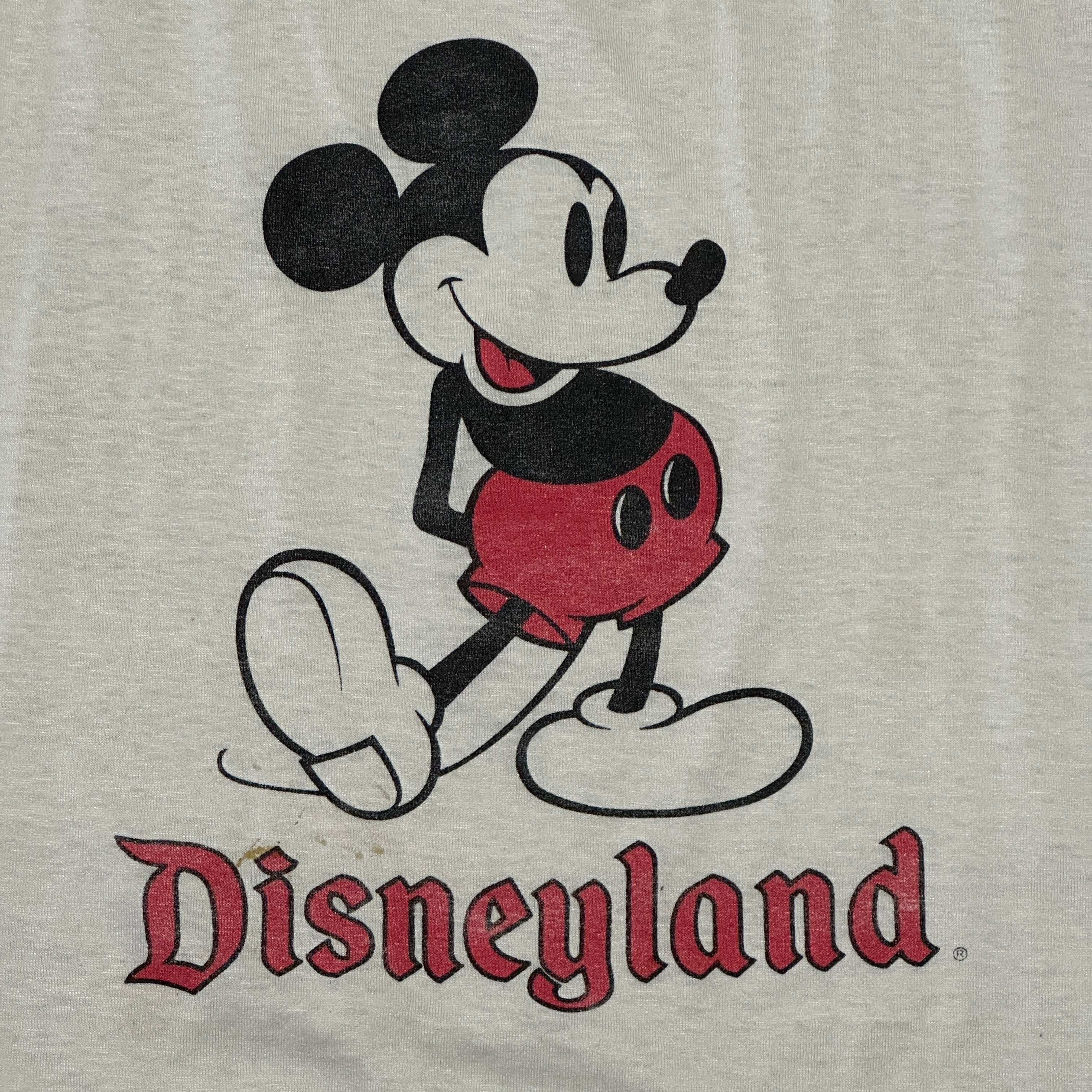 1990s Disney Disneyland Character Fashions Raglan Ringer