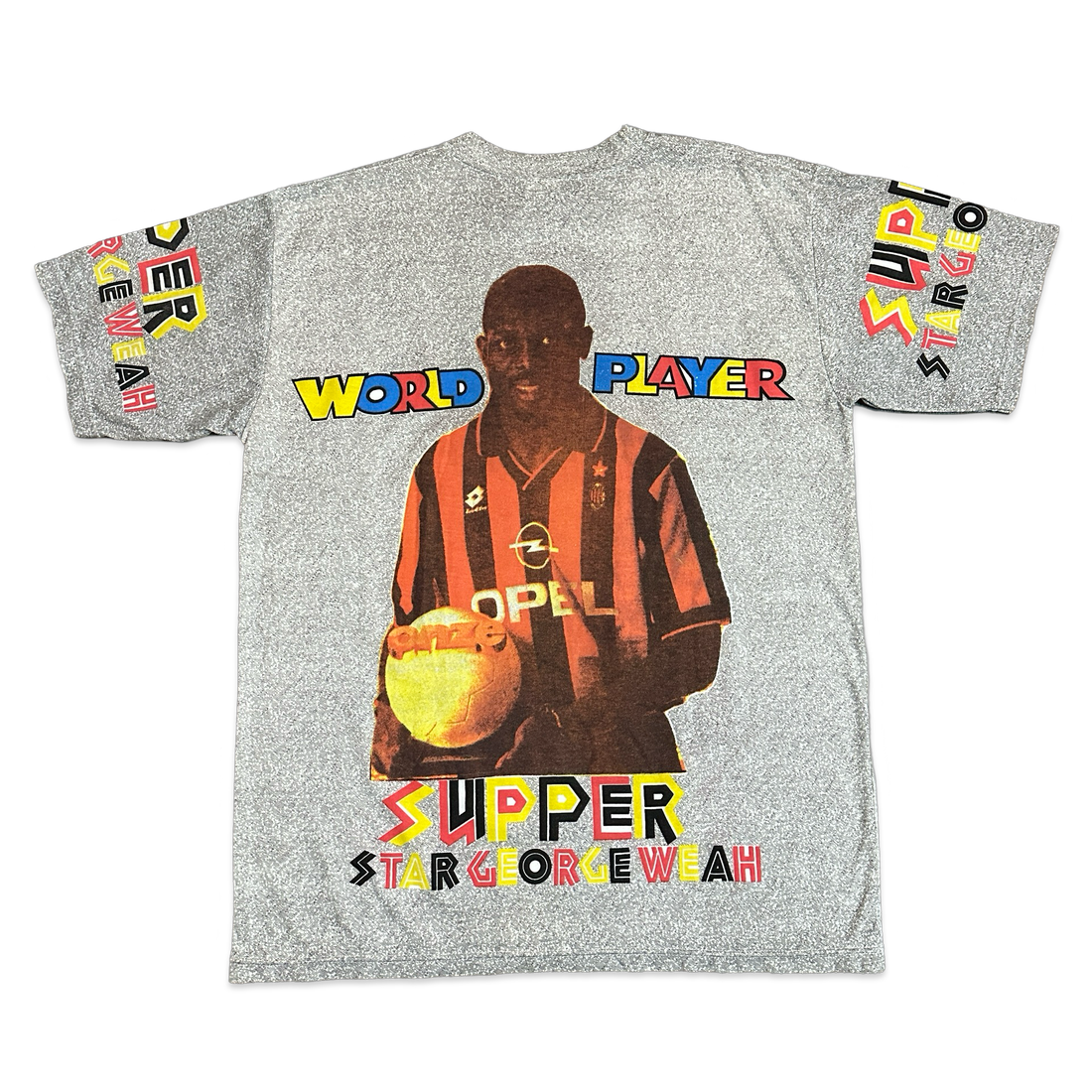 1990s AC Milan George Weah AOP