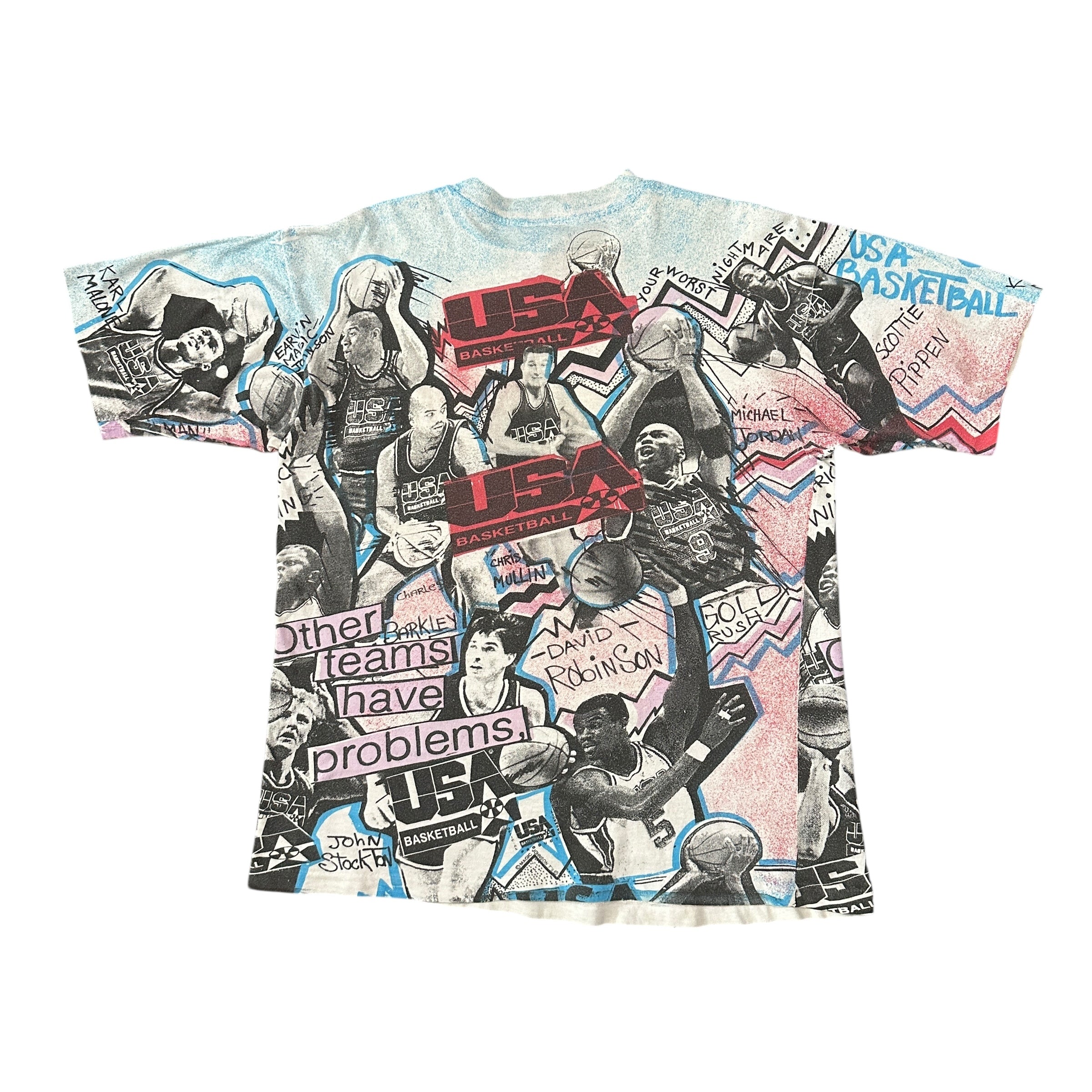 1992 Magic Johnson USA Dream Team NBA AOP