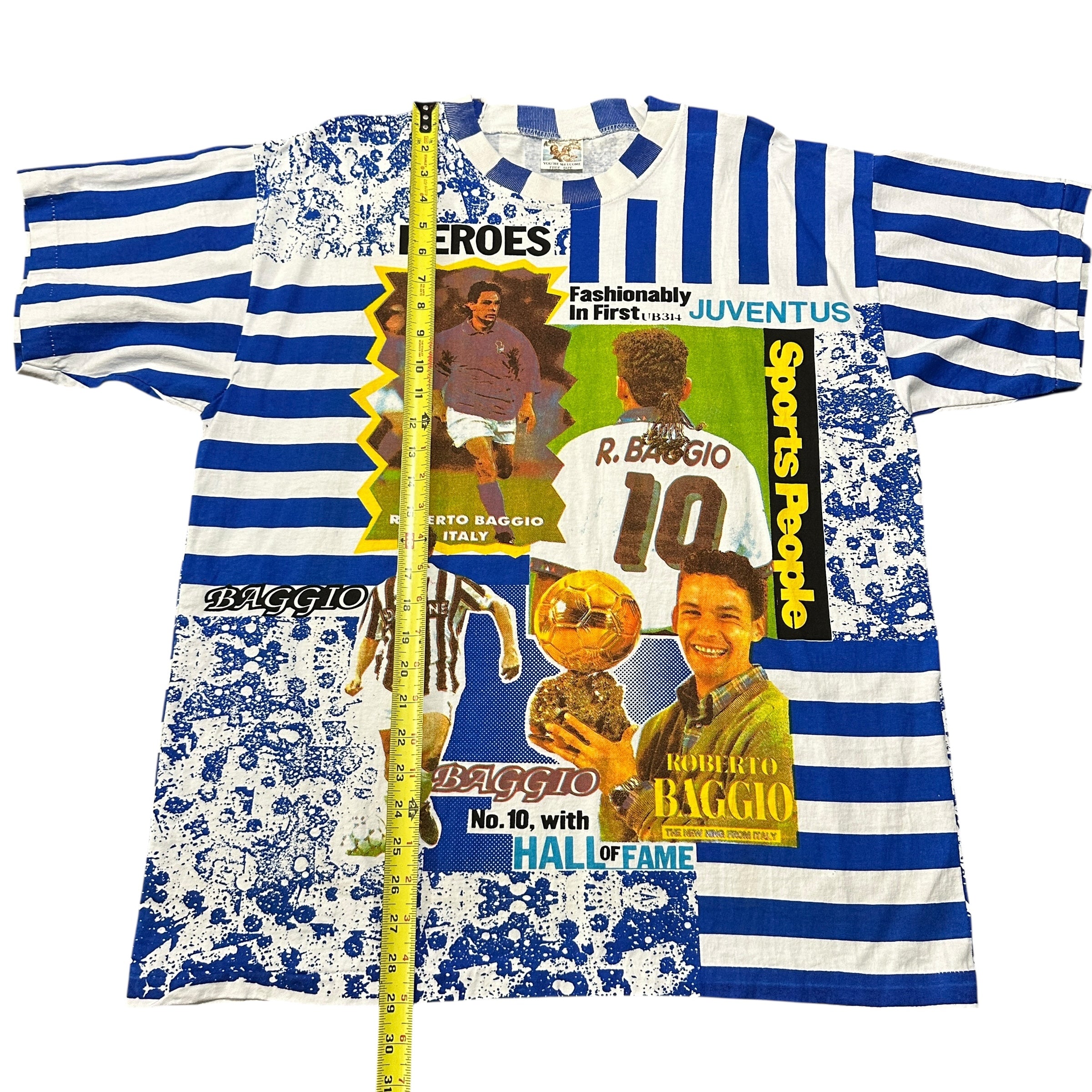 1990s Roberto Baggio Heroes Italy Serie A AOP