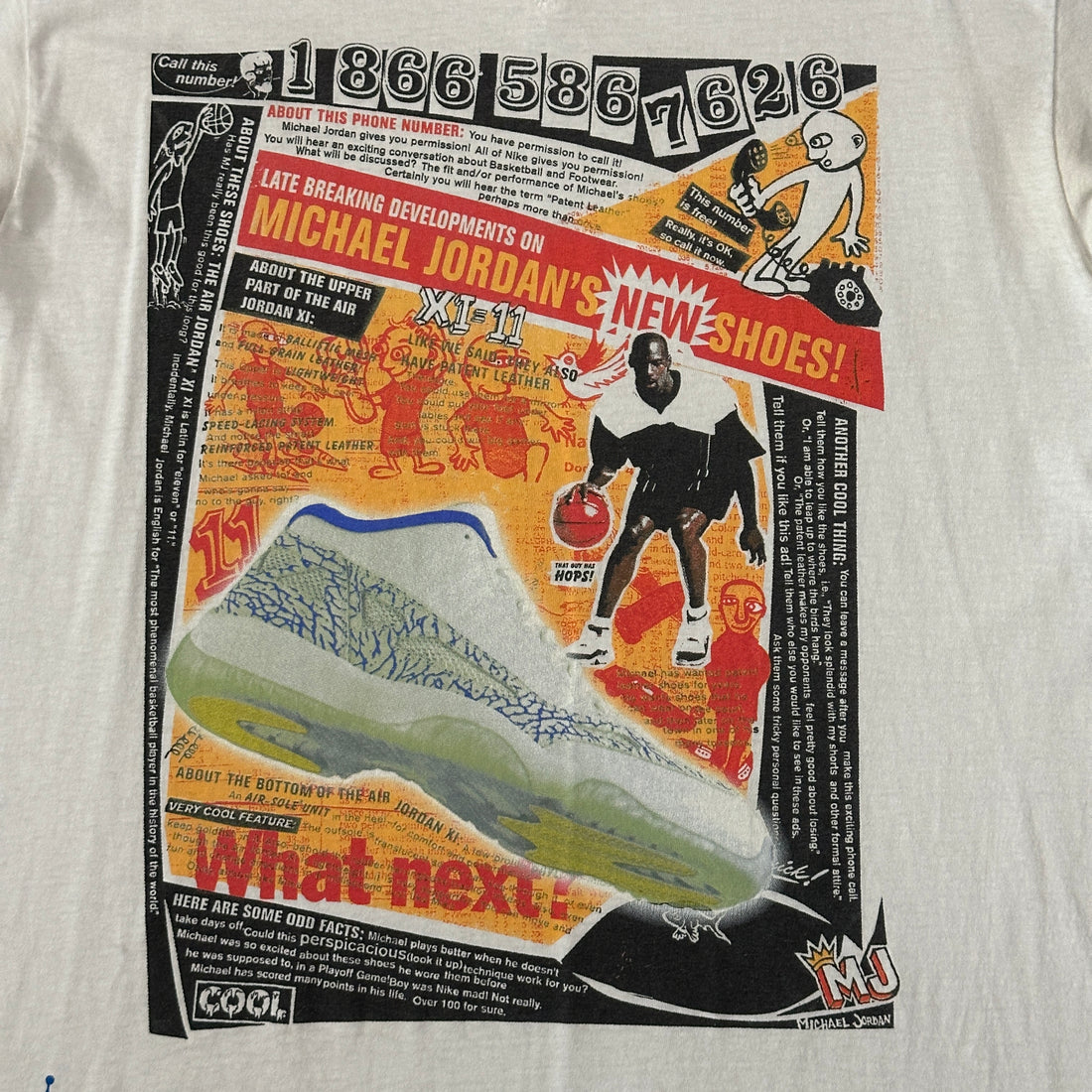 1990/00s Nike Air Michael Jordan X1 11 Shoe Release