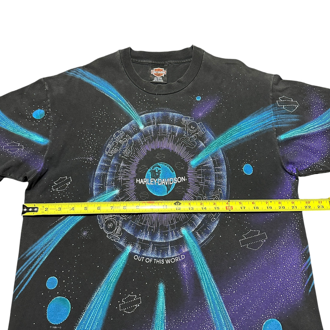 1990s Harley Davidson Galaxy Stars AOP