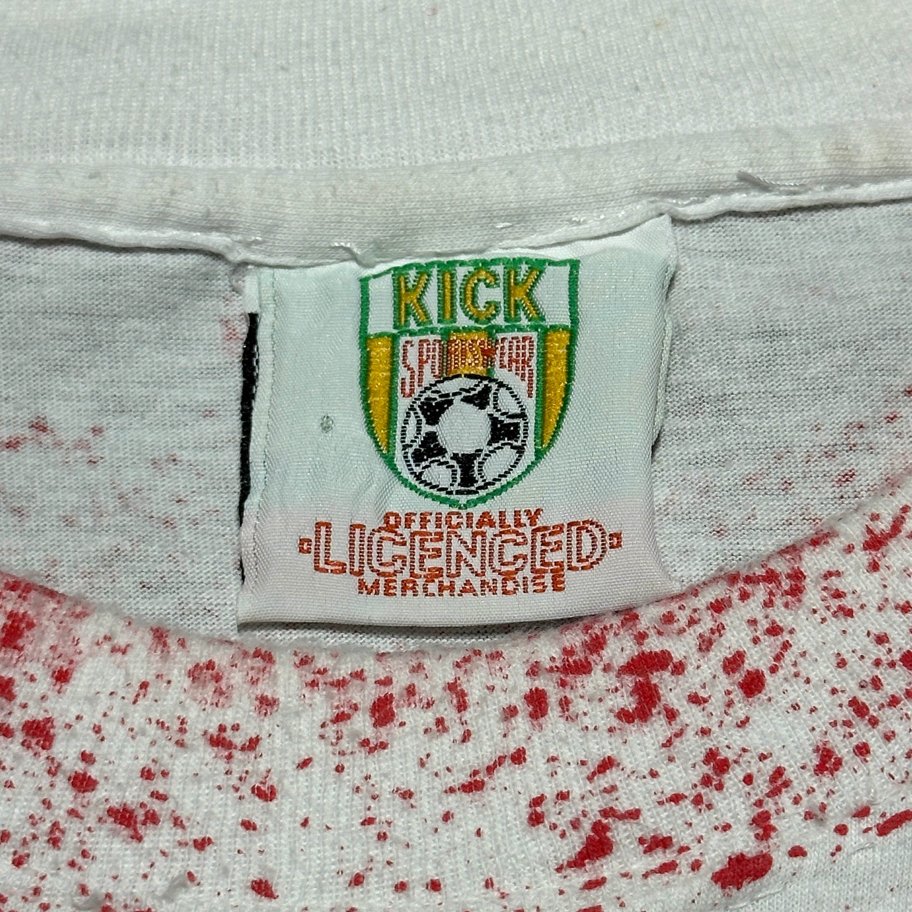 1990s Liverpool FC Kick Logo EPL AOP