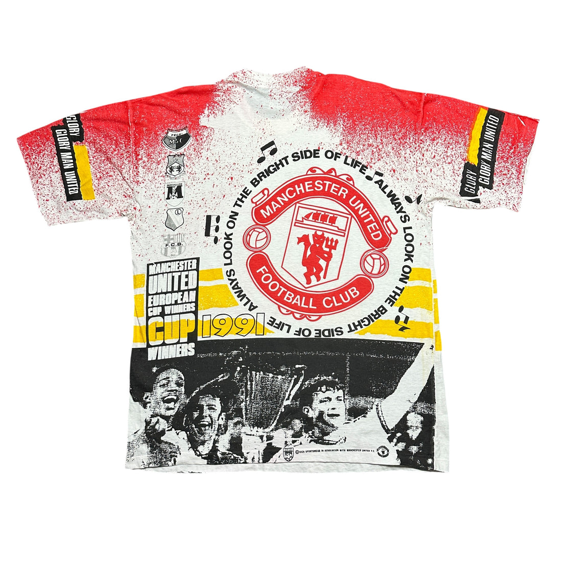 1991 Manchester United Champions European Cup EPL AOP