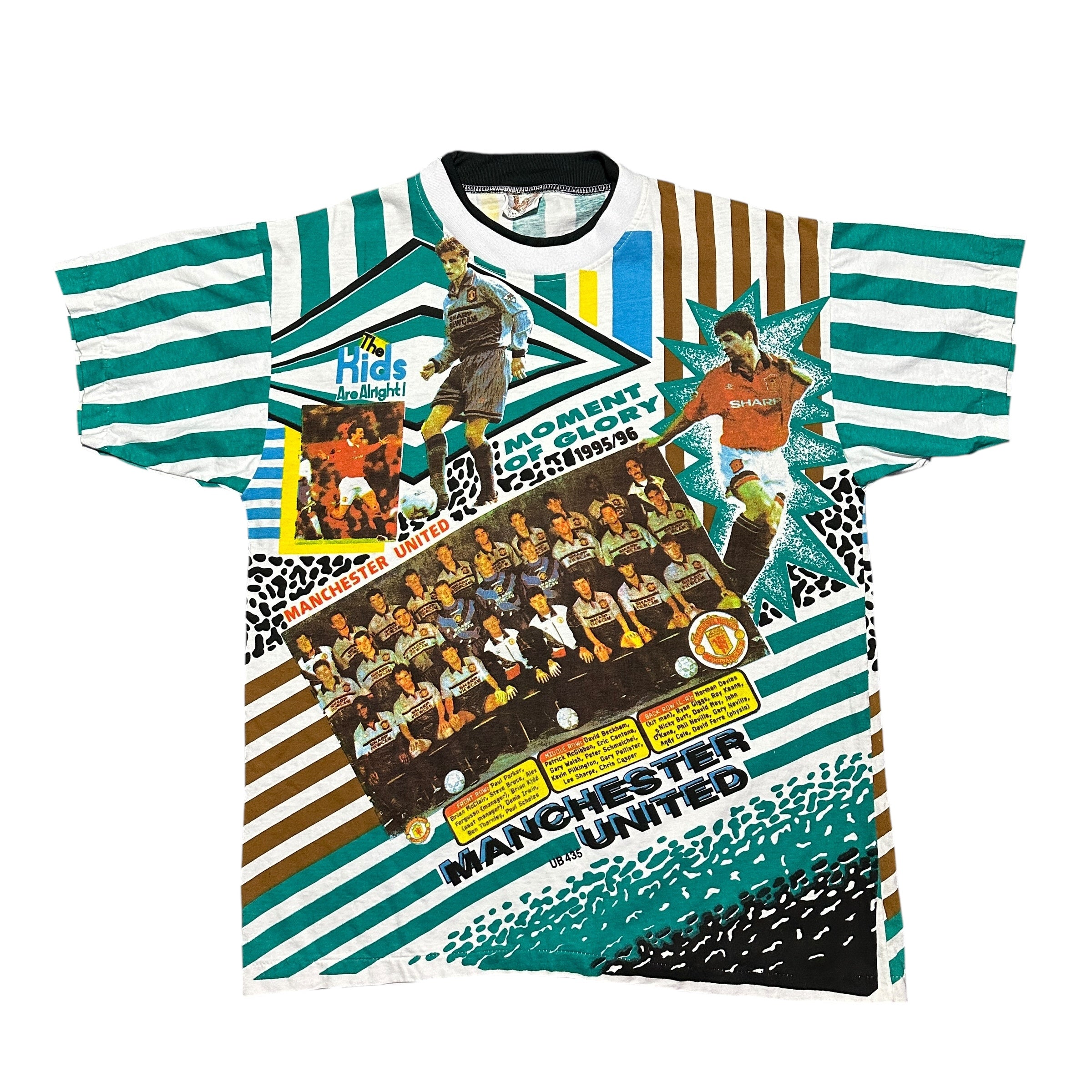 1996 Manchester United Team Picture Magazine Cover AOP