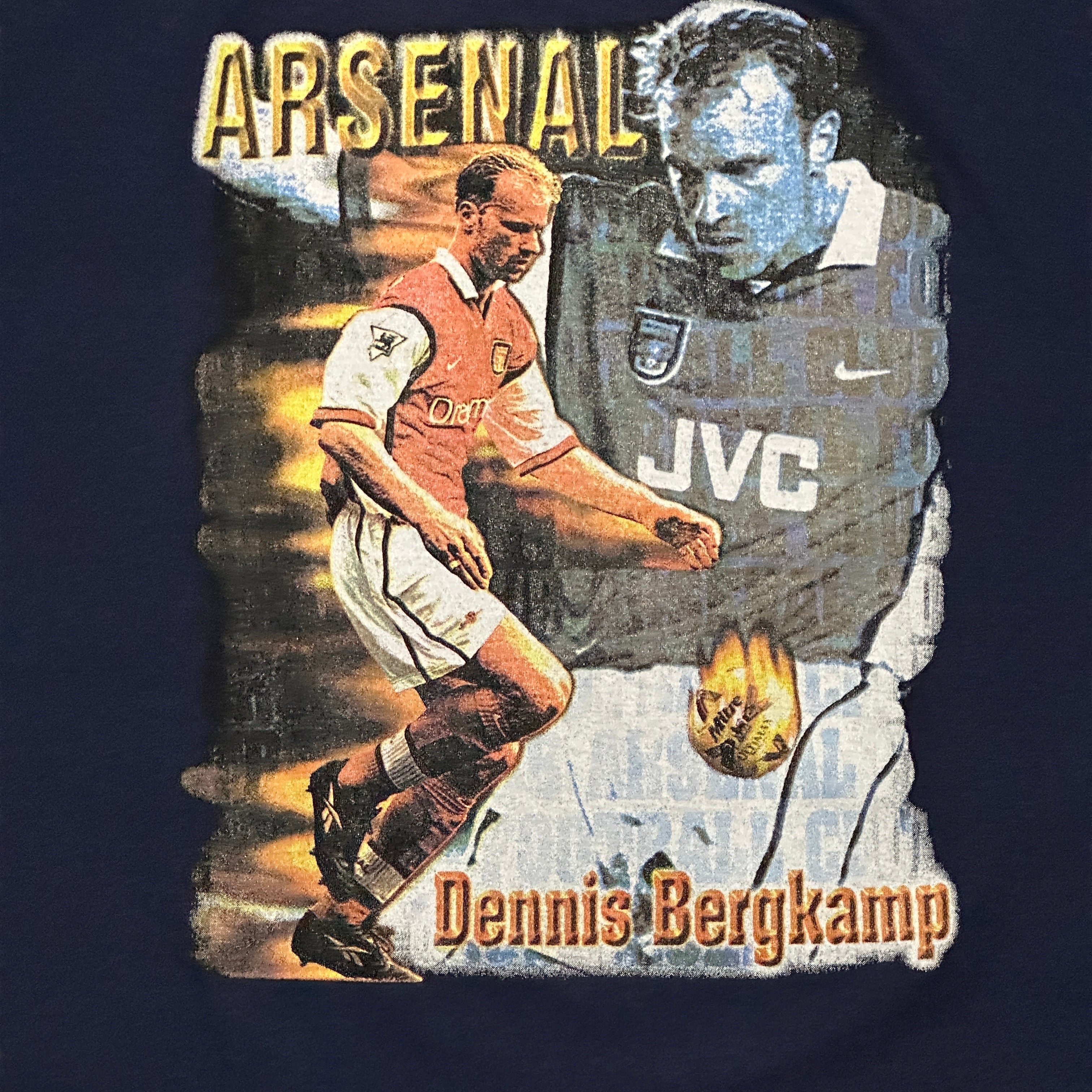 1990s Arsenal Dennis Bergkamp