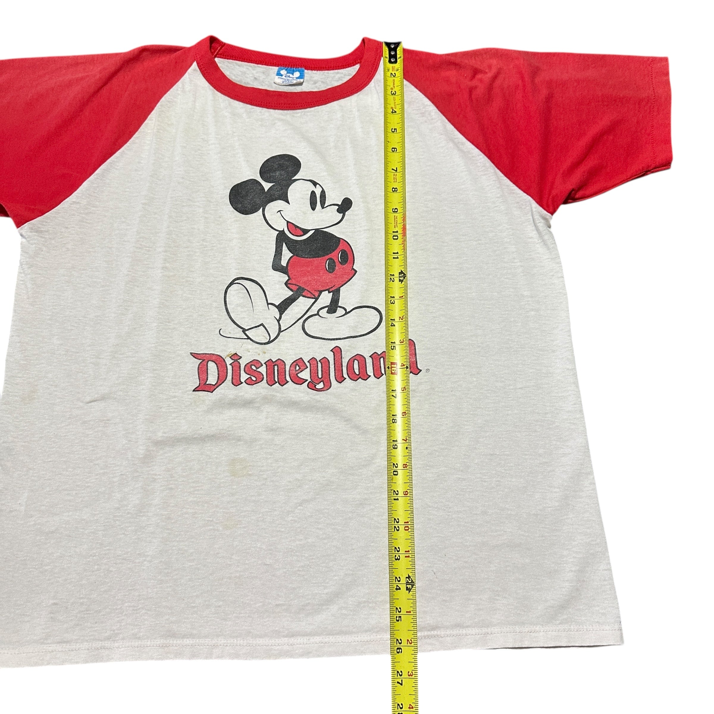 1990s Disney Disneyland Character Fashions Raglan Ringer