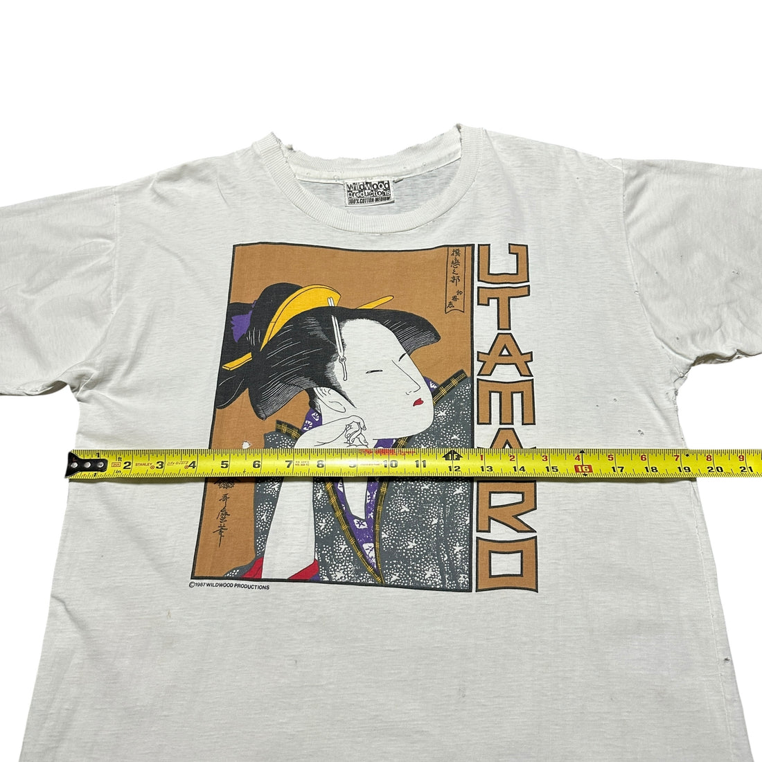 1987 Japanese Geisha Utamaro Art