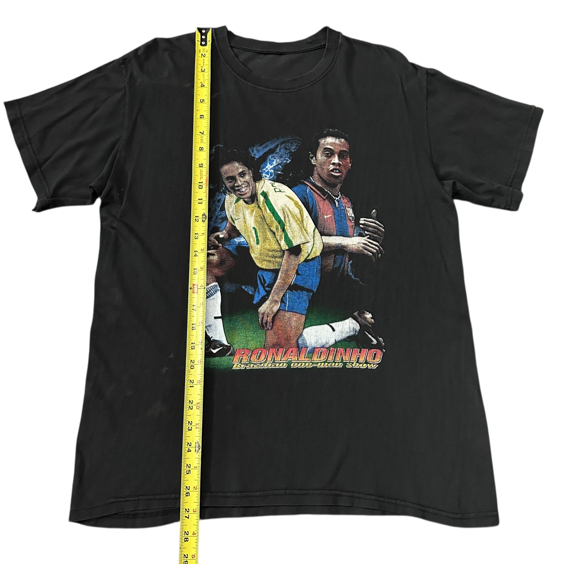 2000s Ronaldinho Brazil FC Barcelona Rap Tee