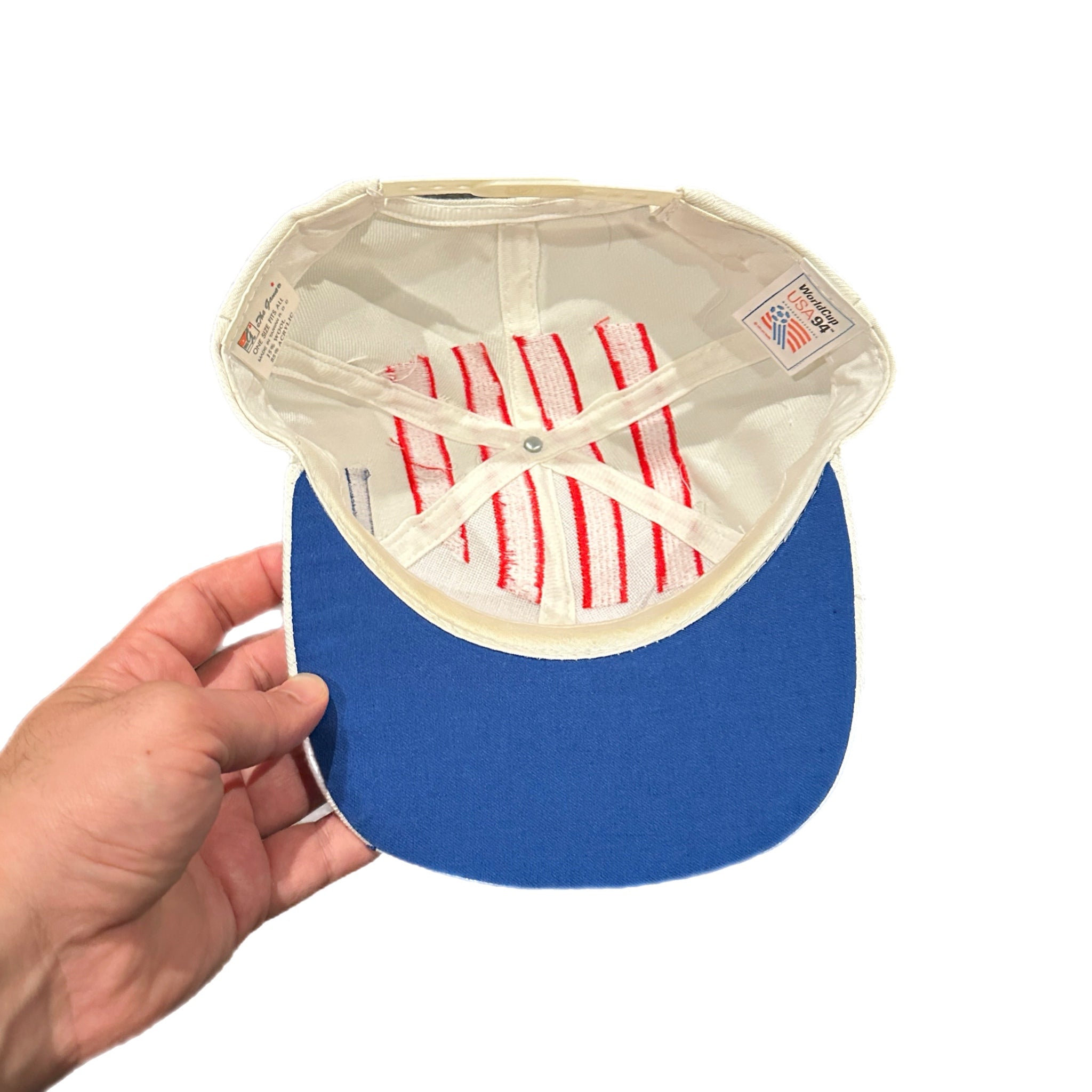 1994 World Cup The Game Big Logo Hat + Pin