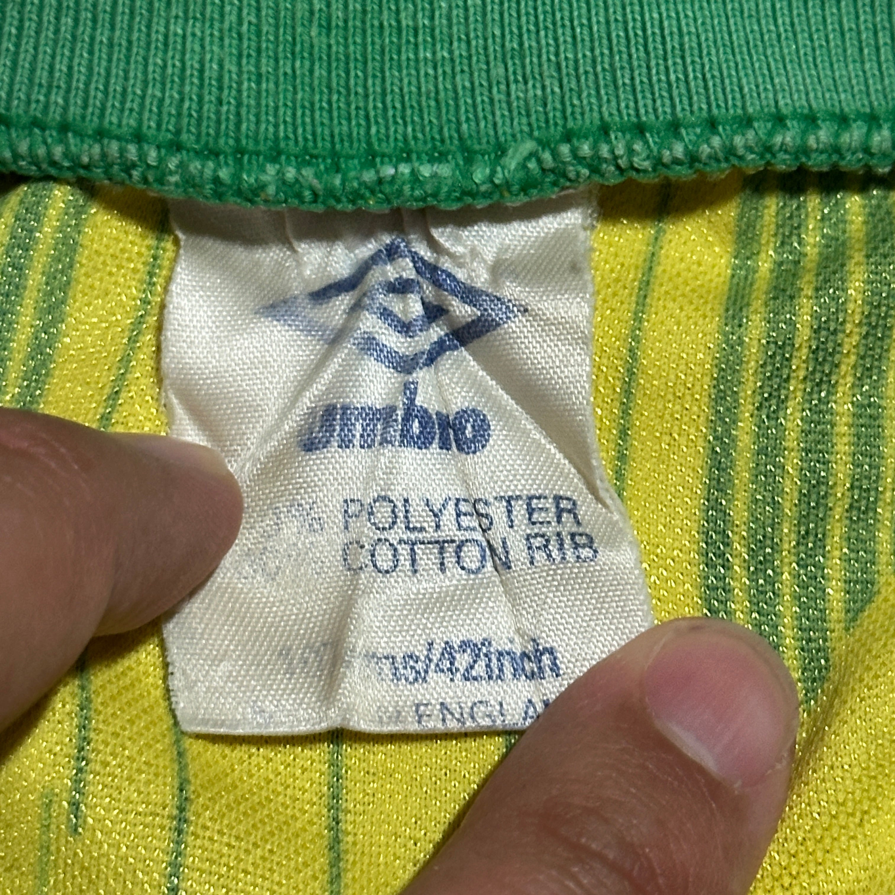 1988 Celtic FC Umbro Scottish Soccer Jersey