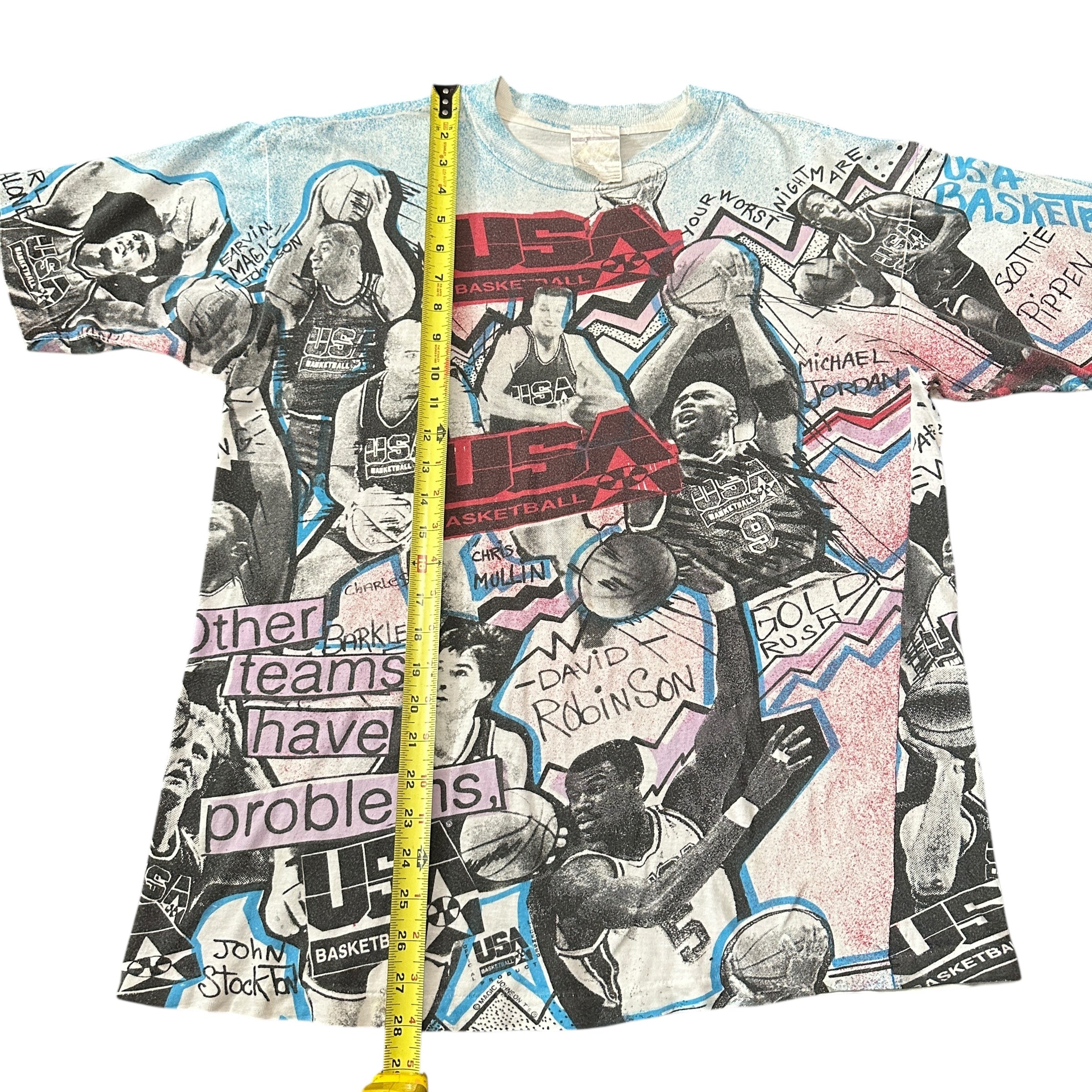 1992 Magic Johnson USA Dream Team NBA AOP