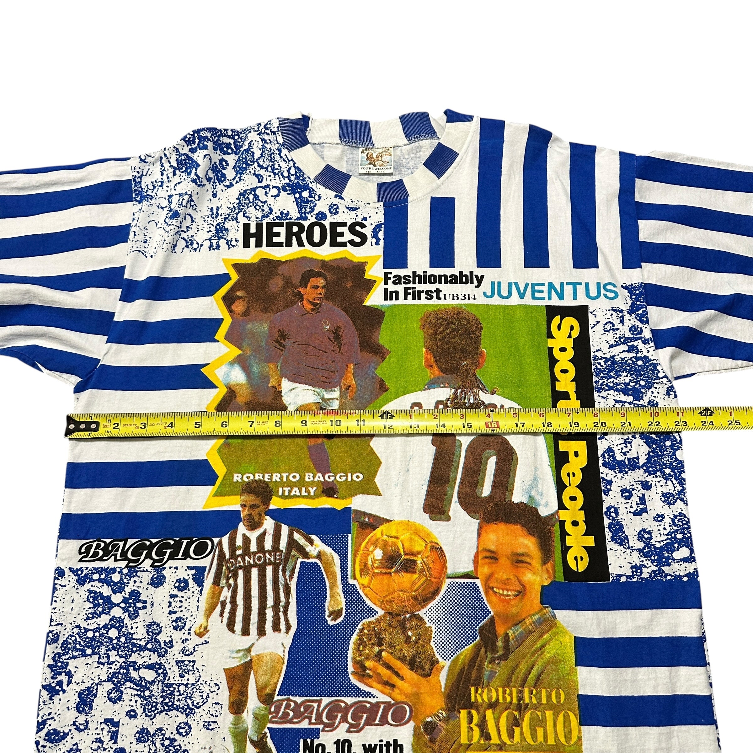 1990s Roberto Baggio Heroes Italy Serie A AOP